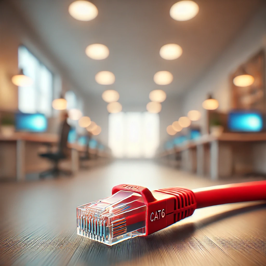 CAT6 Patch Kablo, 1 metre, Kırmızı