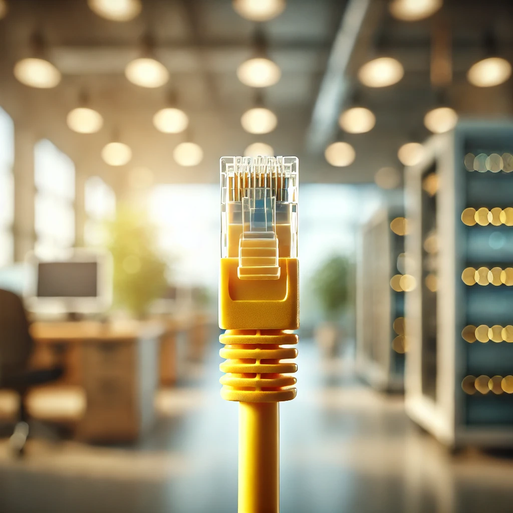 CAT6 Patch Kablo, 10 metre, Sarı