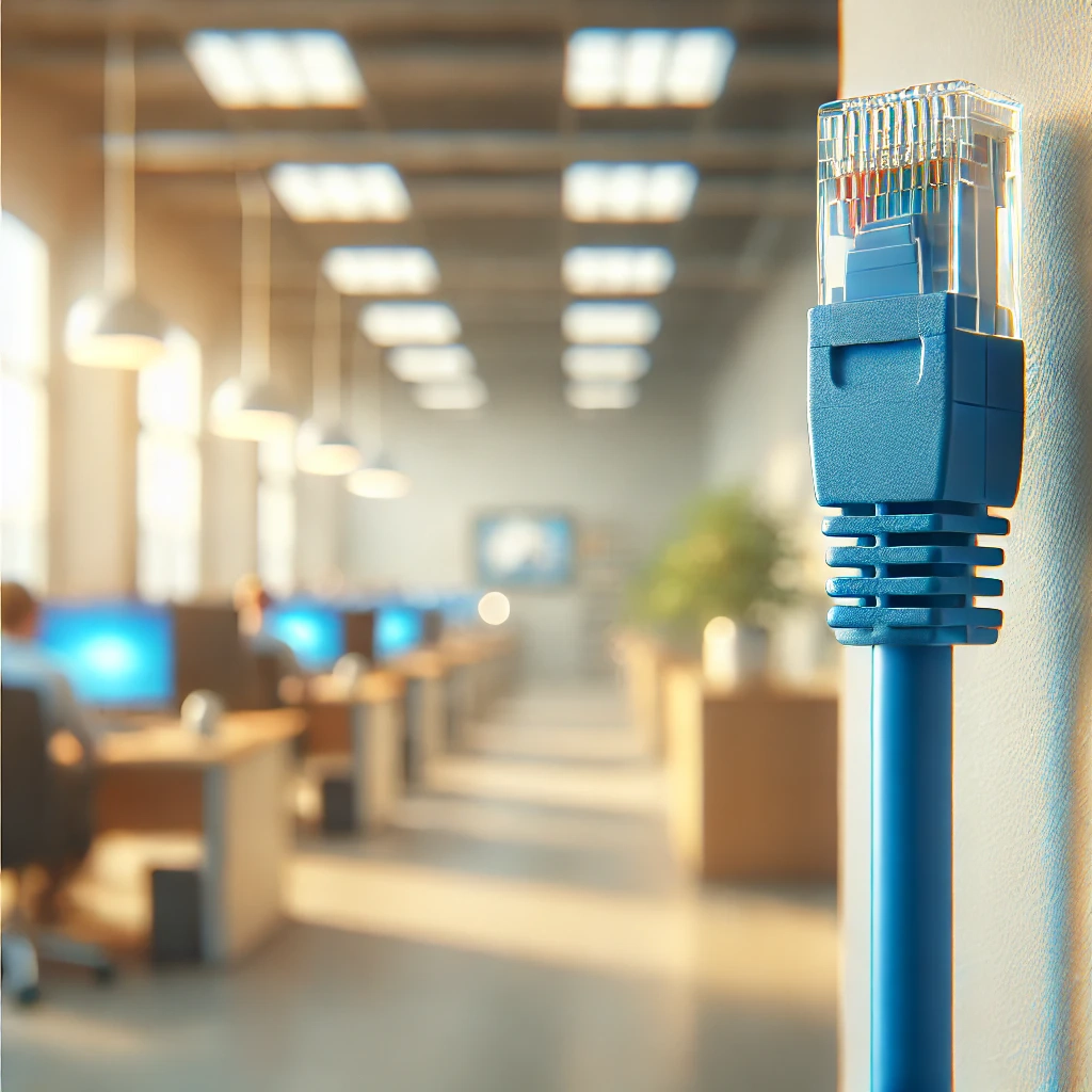 CAT6 Patch Kablo, 1 metre, Mavi