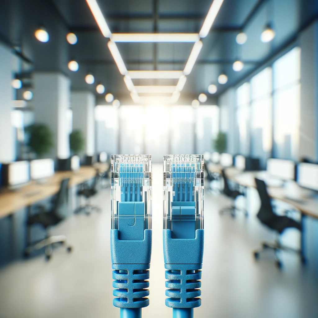 CAT6 Patch Kablo, 10 metre, Mavi