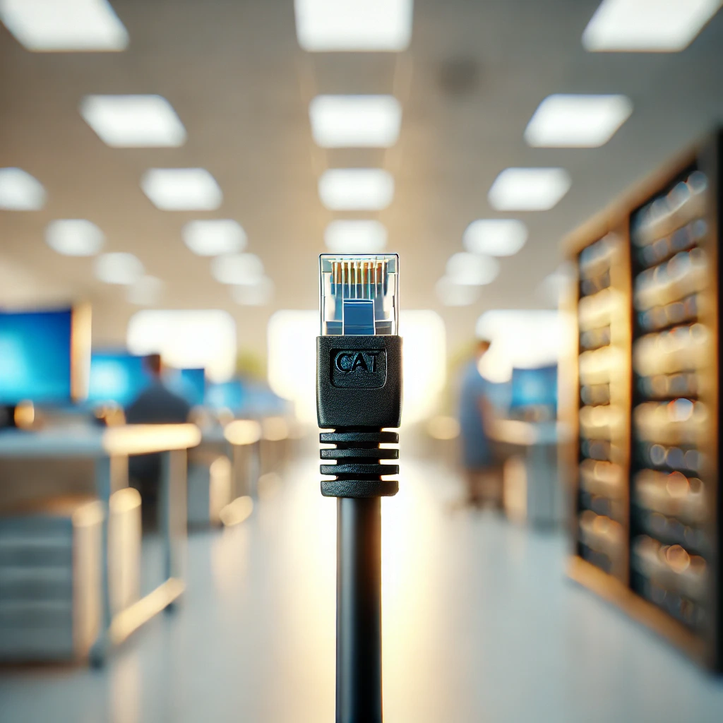 CAT6 Patch Kablo, 10 metre, Siyah