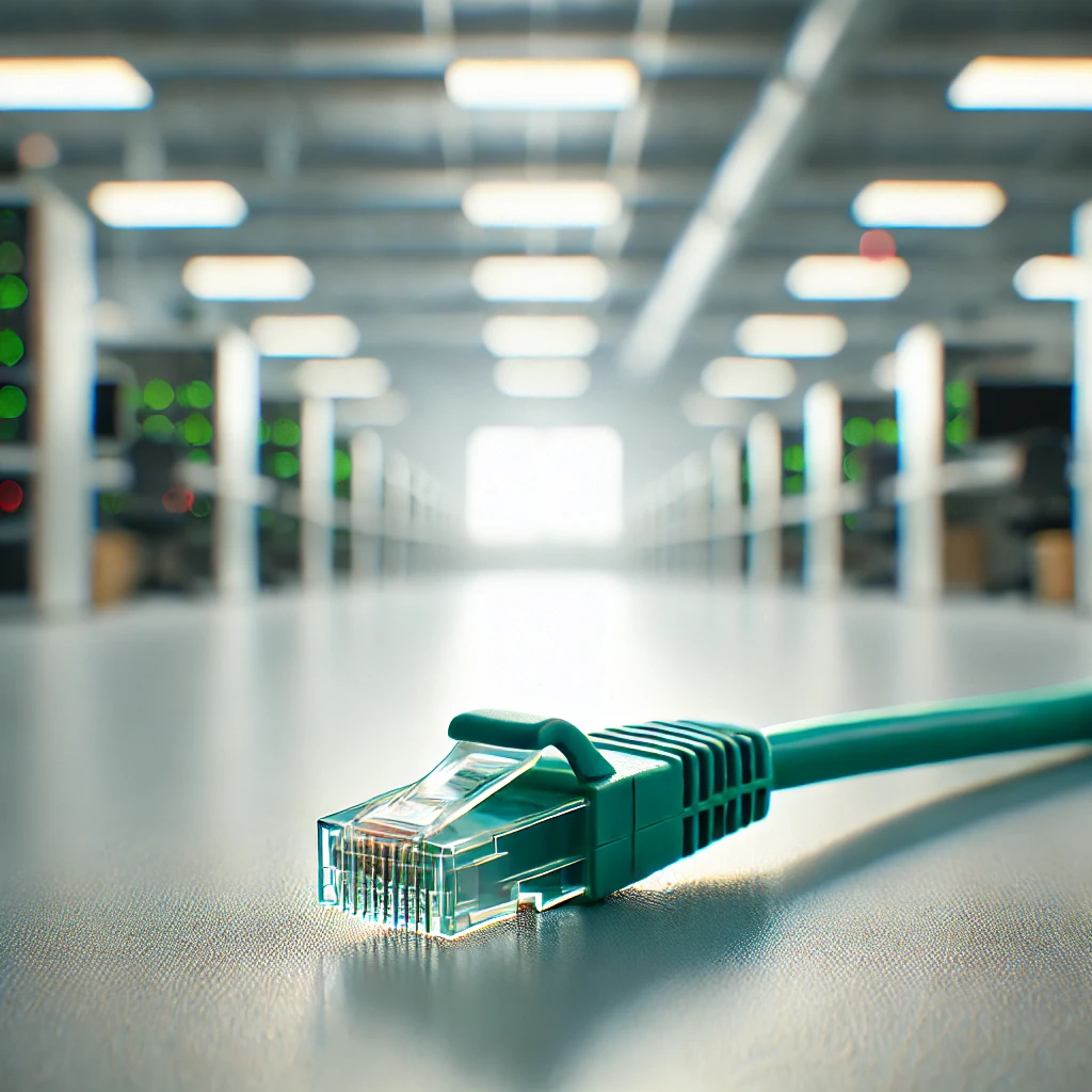 CAT6 Patch Kablo, 10 metre, Yeşil