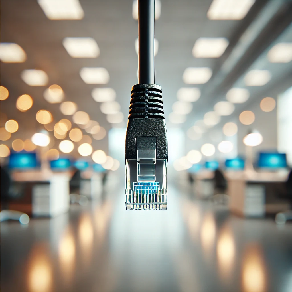 CAT6 Patch Kablo, 1 metre, Siyah