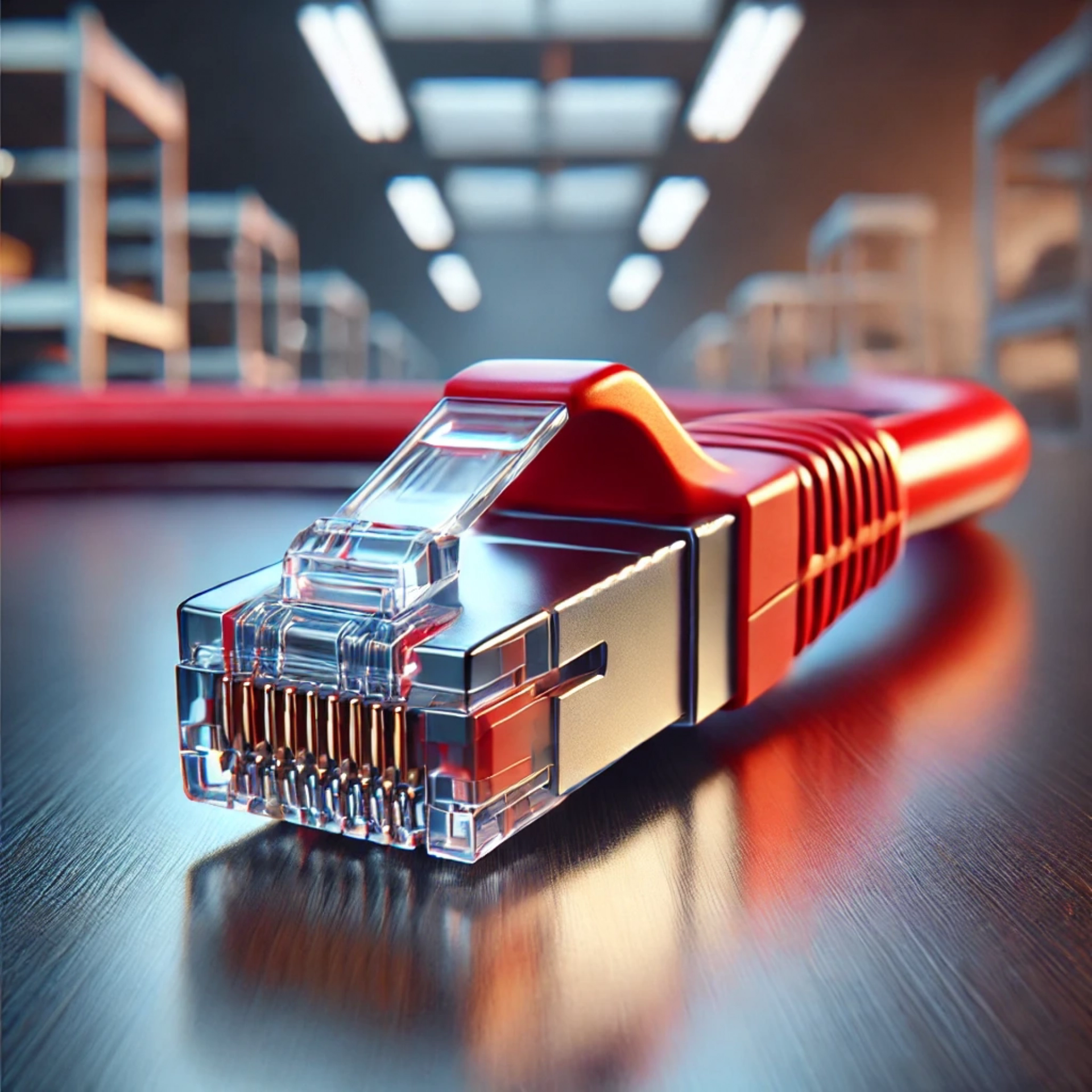 CAT7 Patch Kablo - 10 metre, Kırmızı