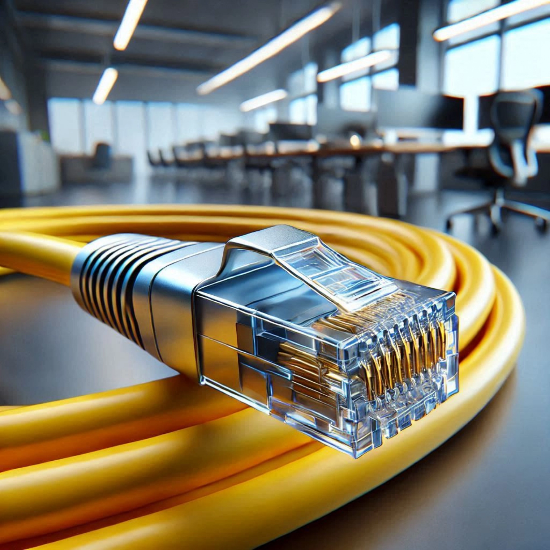 CAT7 Patch Kablo - 10 metre, Sarı