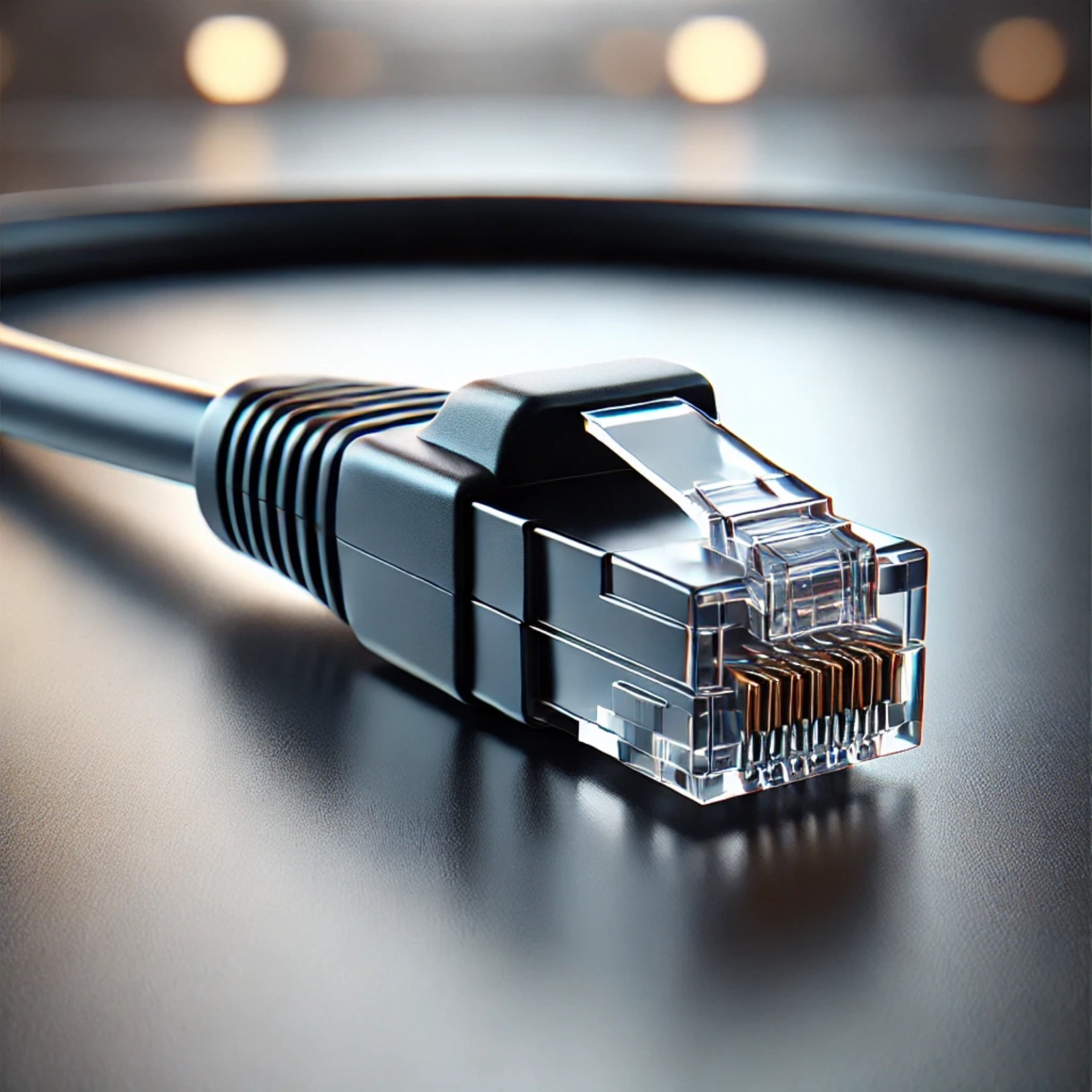 CAT7 Patch Kablo - 10 metre, Siyah