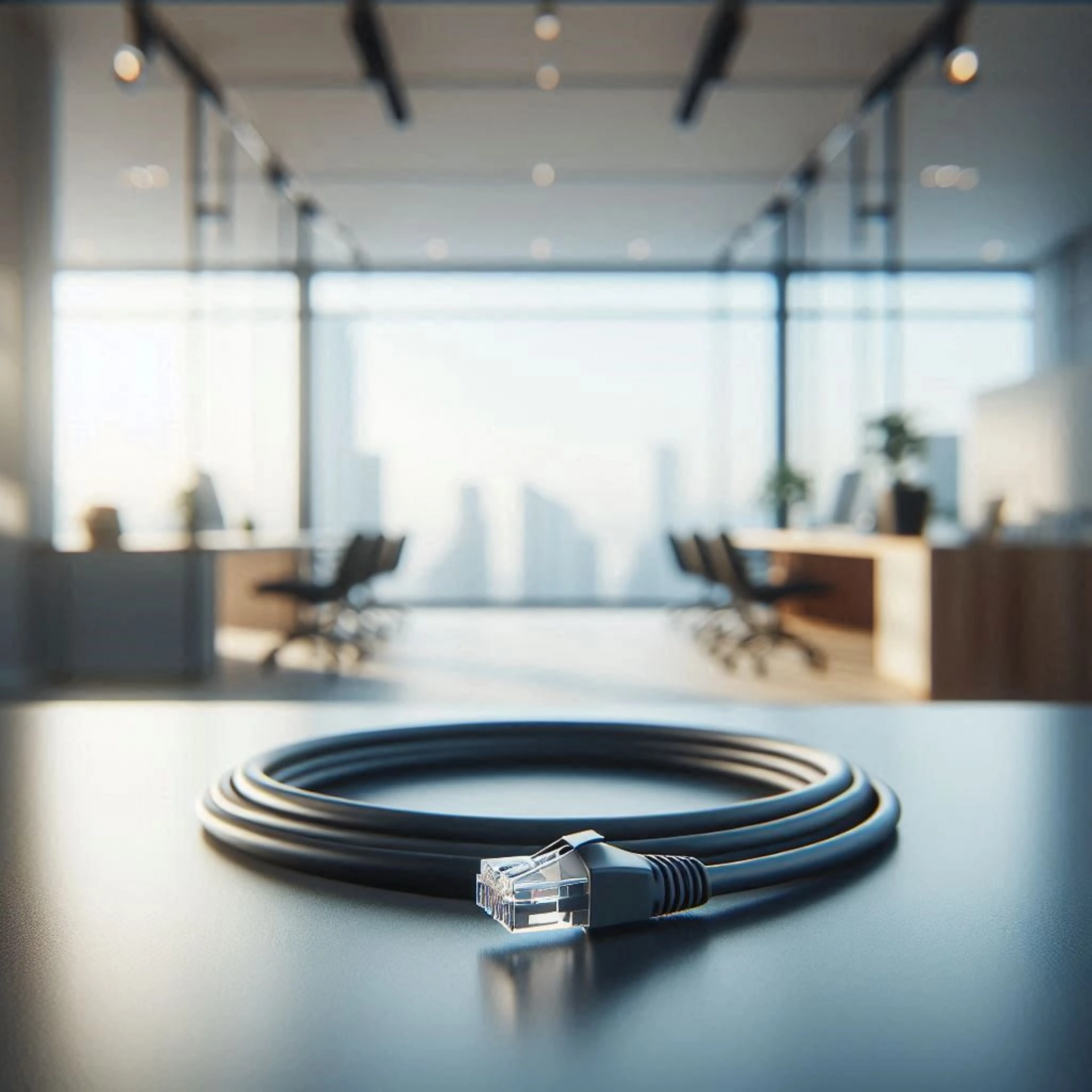 CAT6A SF/UTP Patch Kablo - 10 metre, Siyah