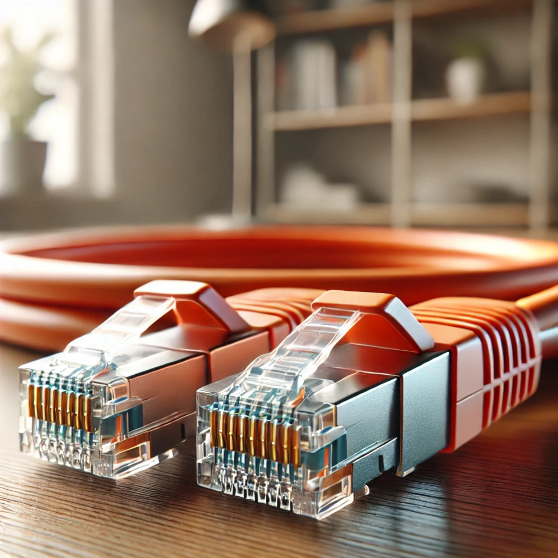 CAT7 Patch Kablo - 10 metre, Turuncu