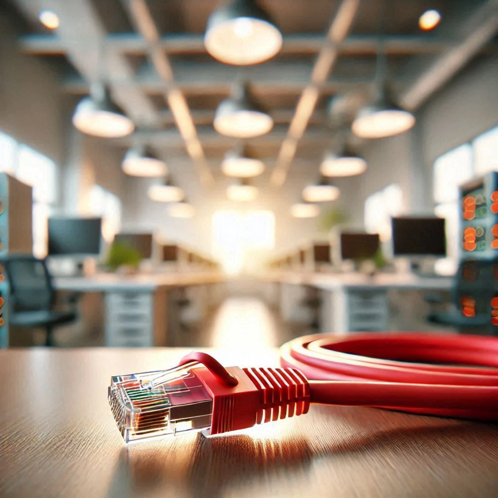 CAT6A S/UTP Patch Kablo - 15 metre, Kırmızı