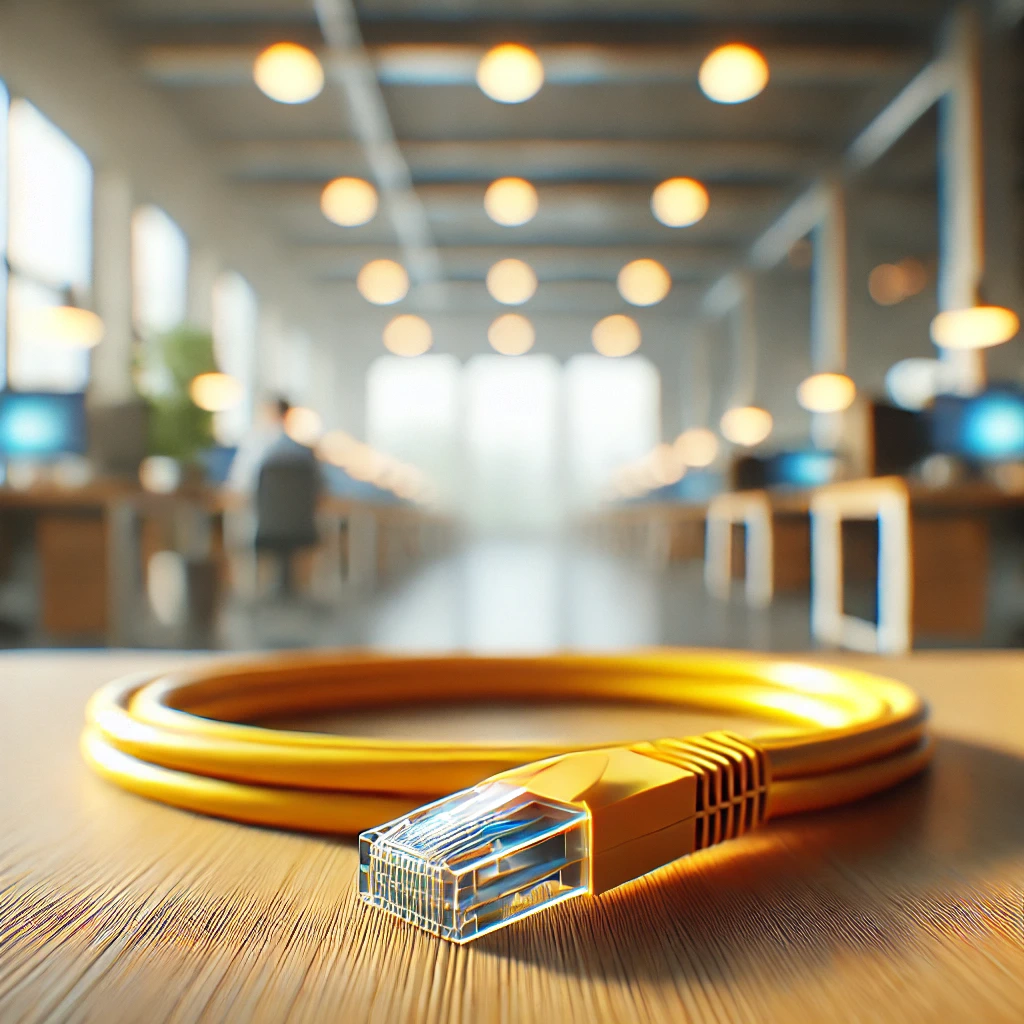 CAT6 Patch Kablo, 15 metre, Sarı