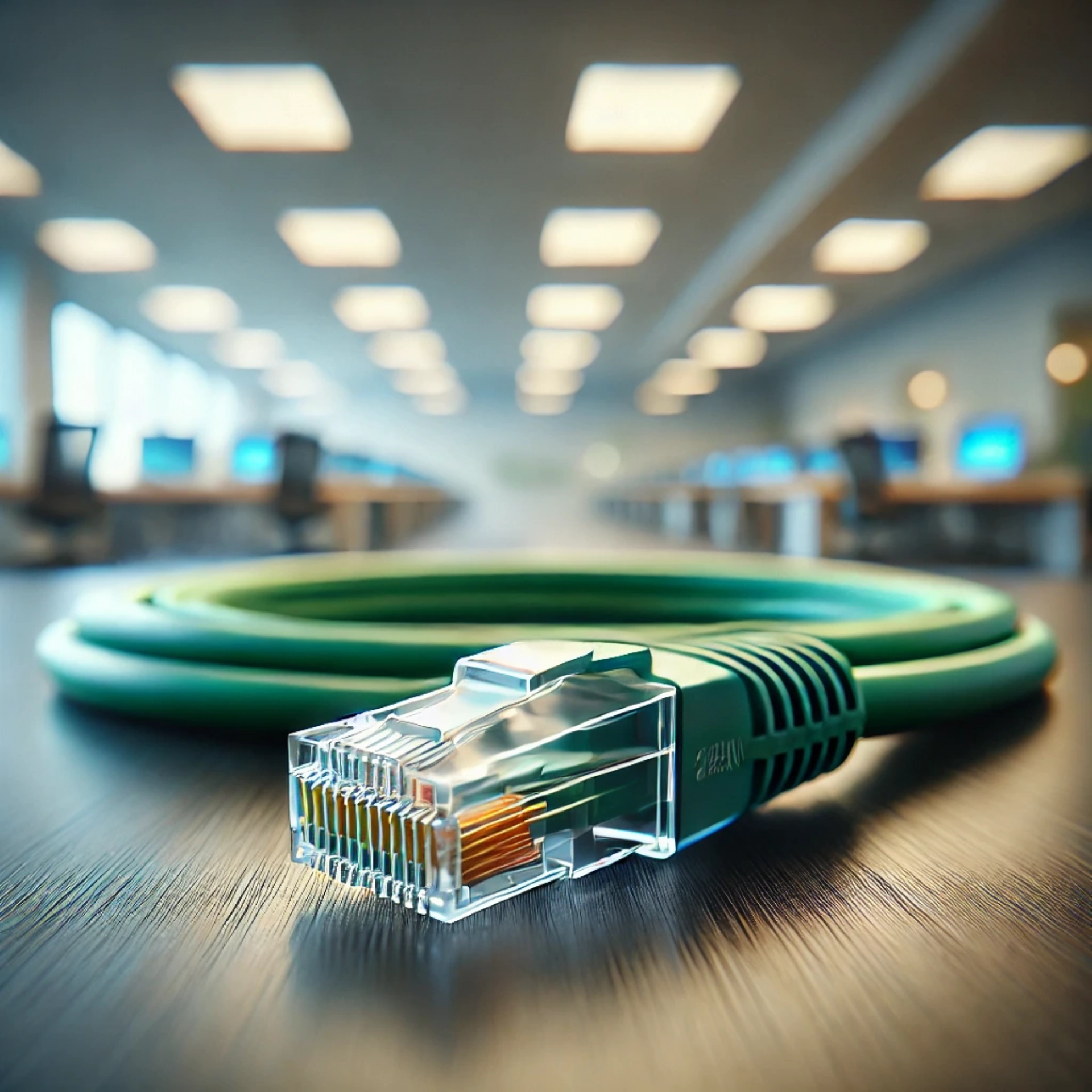 CAT6A U/FTP Patch Kablo - 15 metre, Yeşil