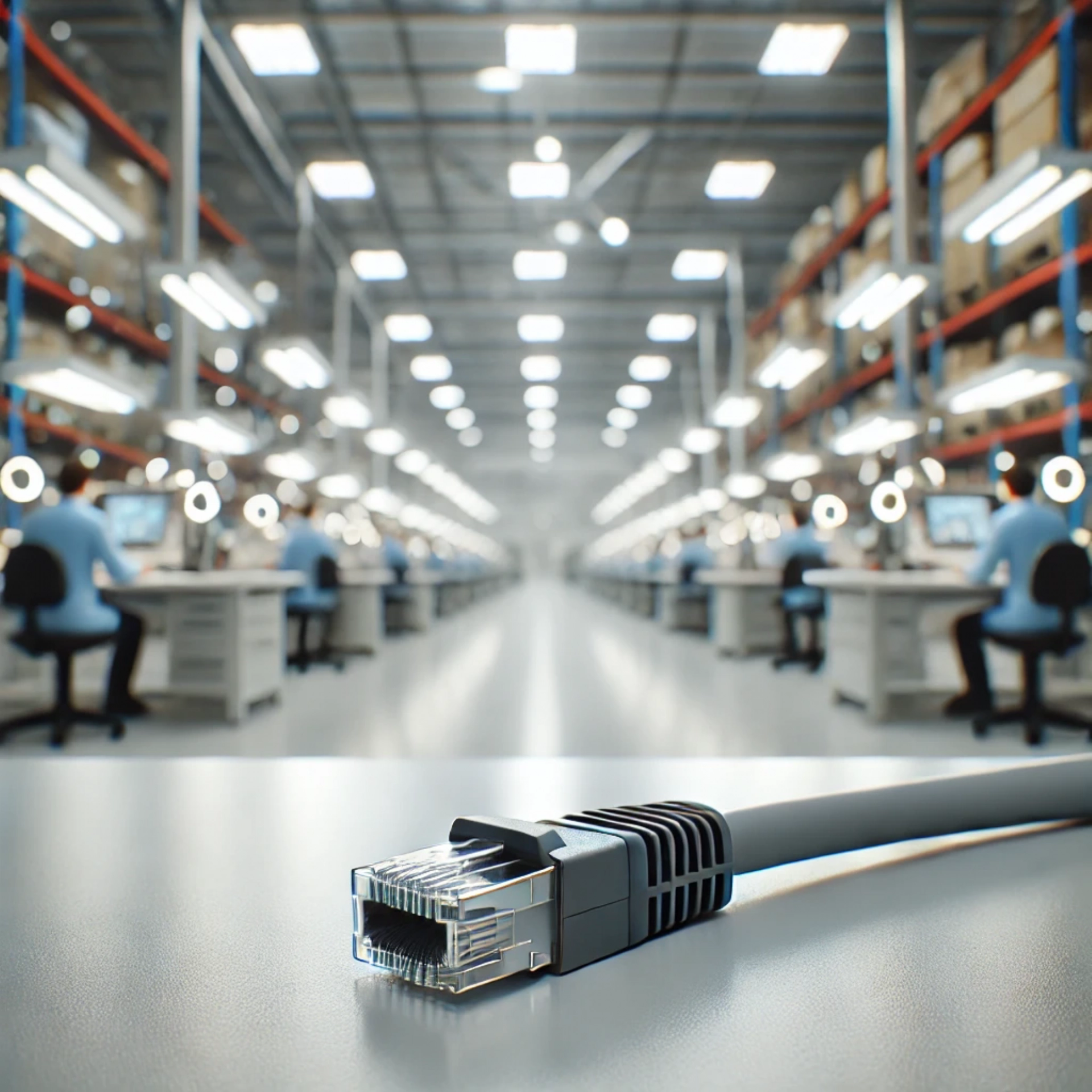 CAT6A S/FTP Patch Kablo - 15 metre, Gri