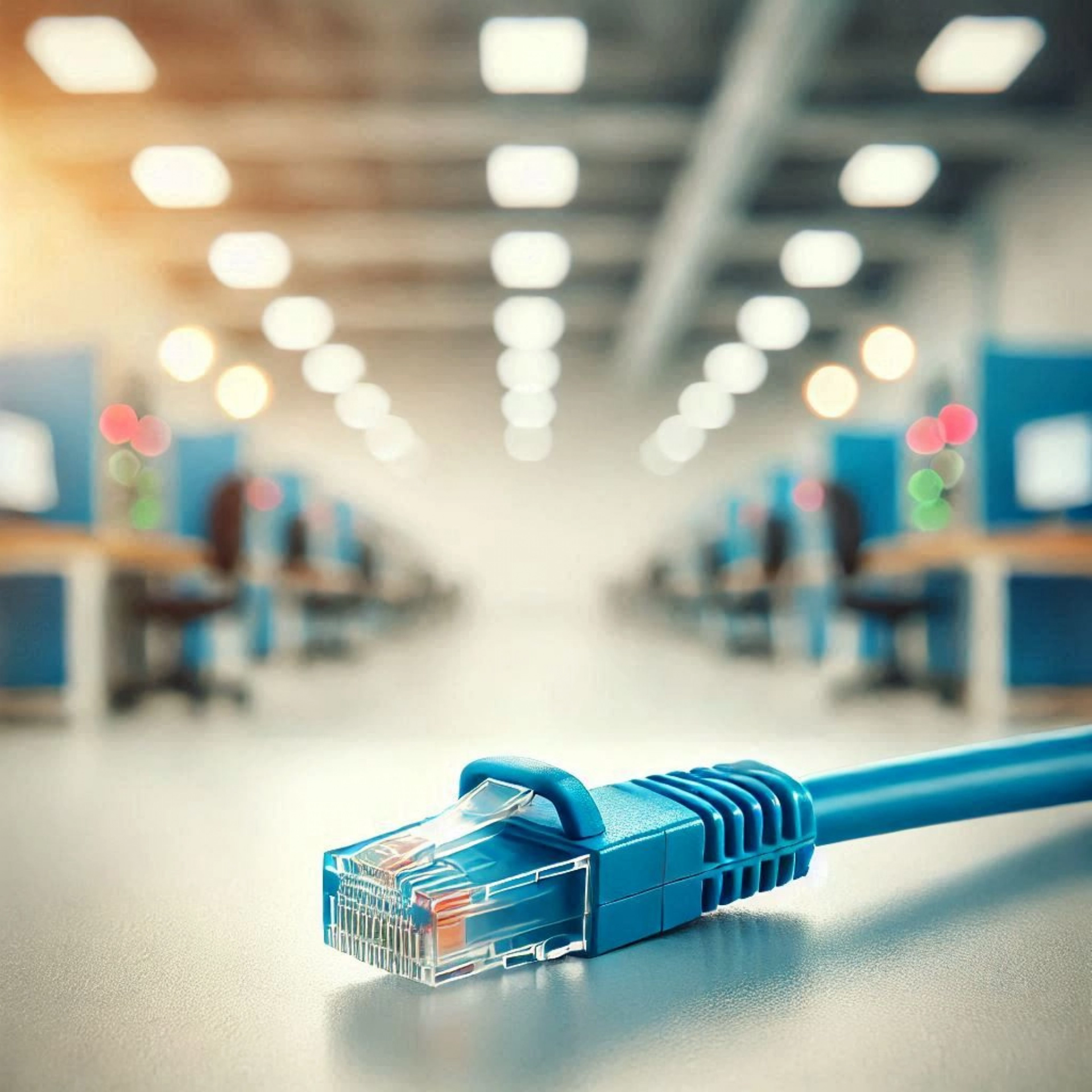 CAT6A U/FTP Patch Kablo - 15 metre, Mavi