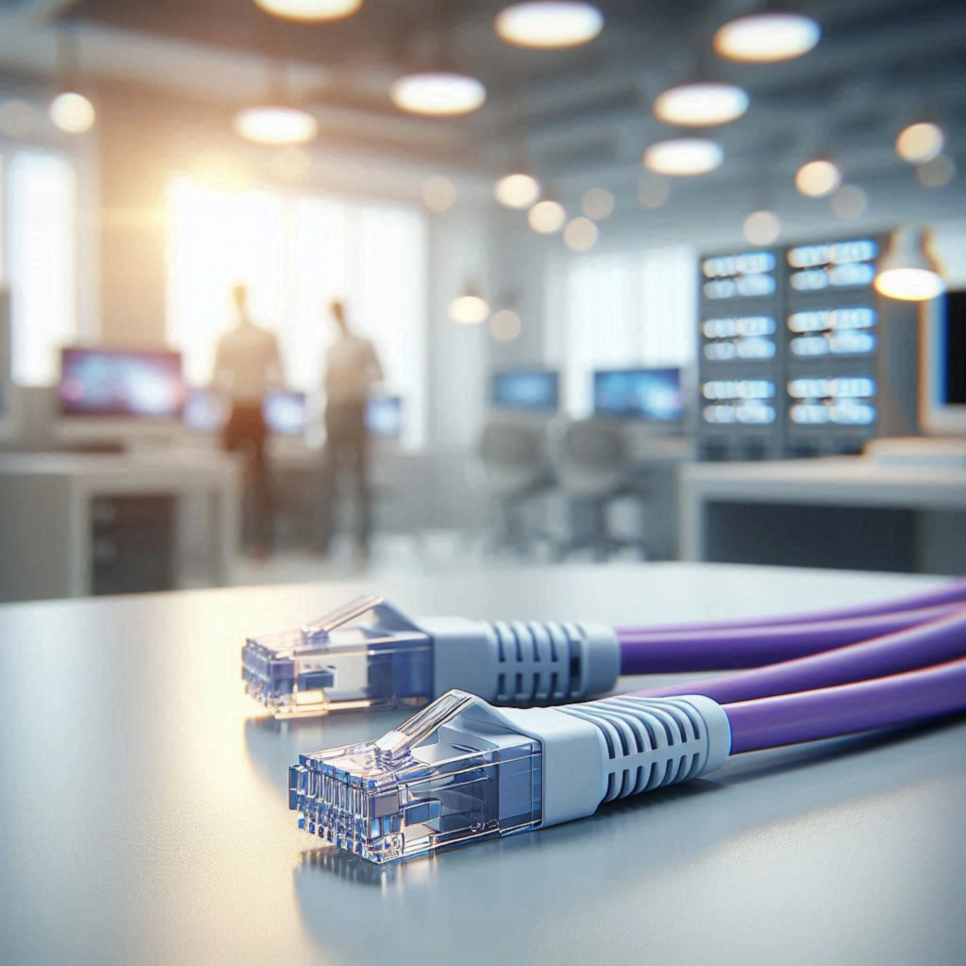 CAT6A U/FTP Patch Kablo - 15 metre, Mor