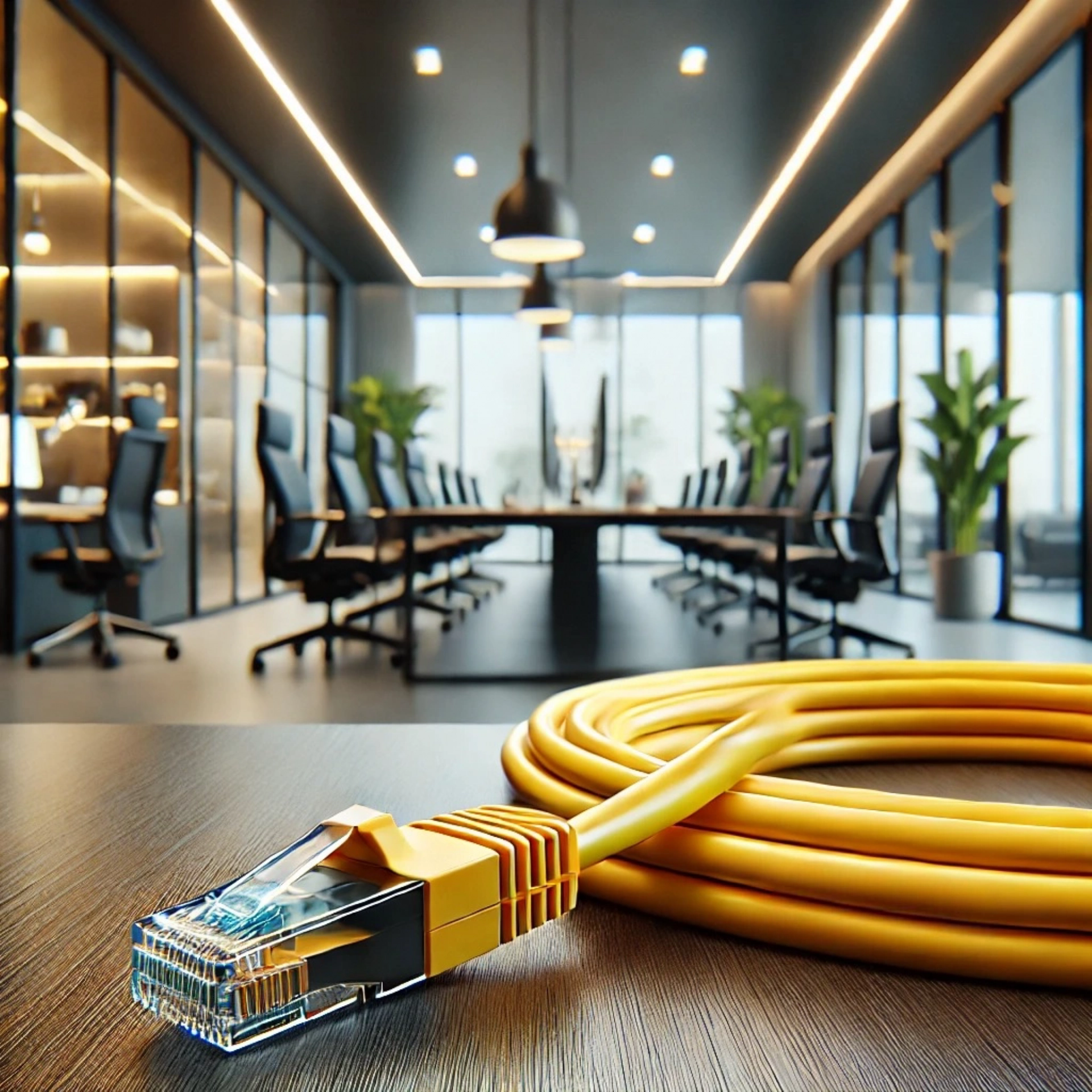 CAT6A SF/UTP Patch Kablo - 15 metre, Sarı