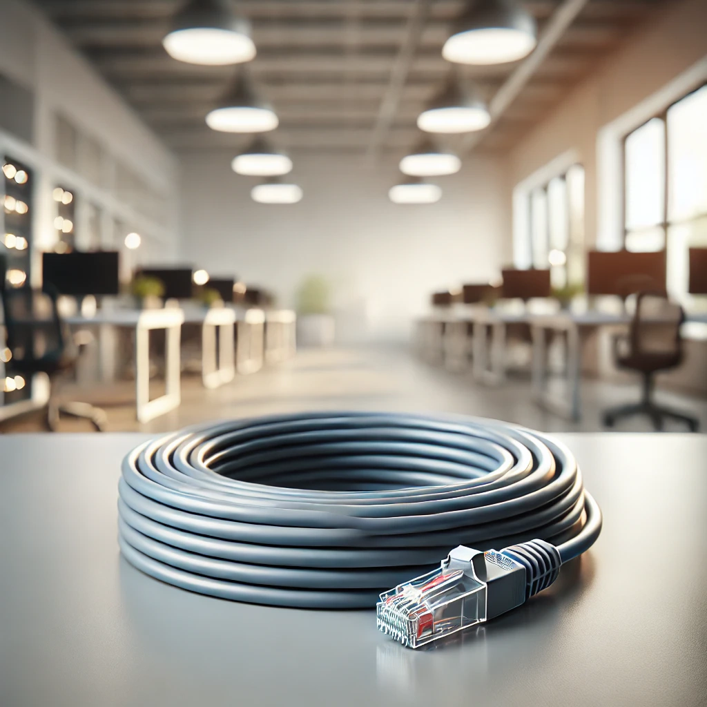 CAT6A U/FTP Patch Kablo - 1 metre, Gri