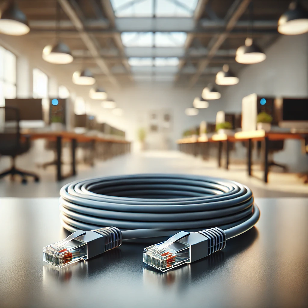 CAT6A U/UTP Patch Kablo - 1 metre, Gri