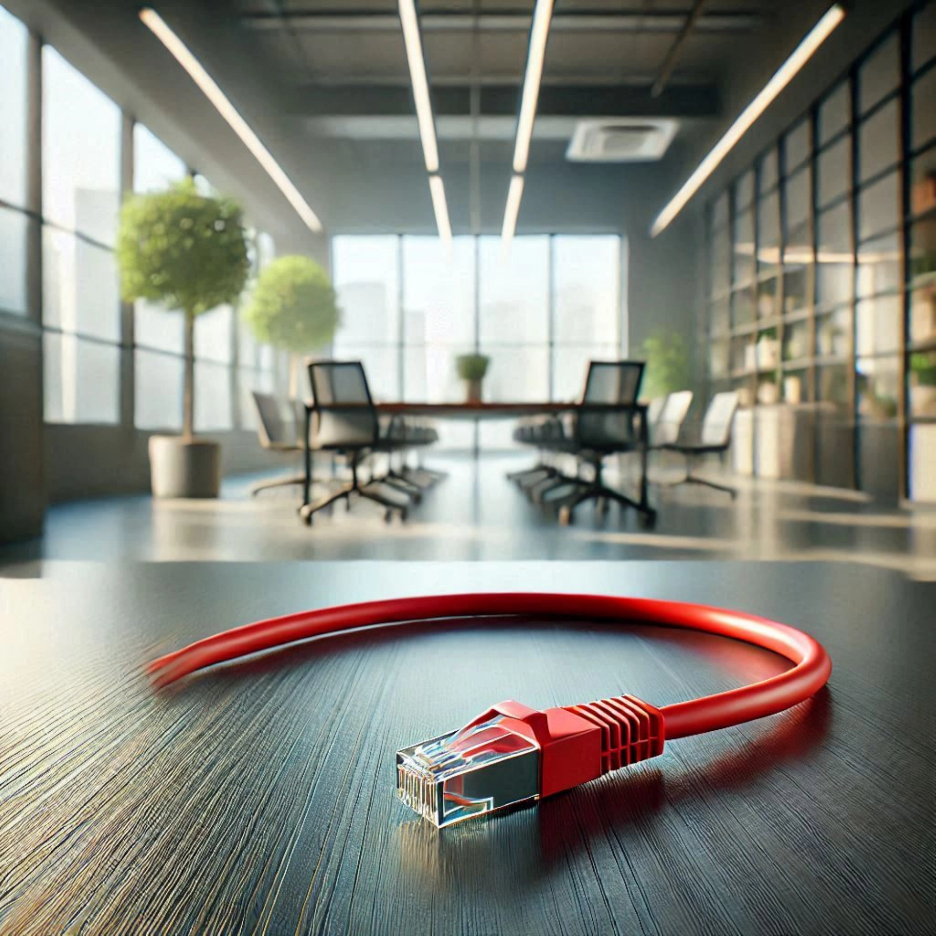 CAT6A U/FTP Patch Kablo - 20cm, Kırmızı