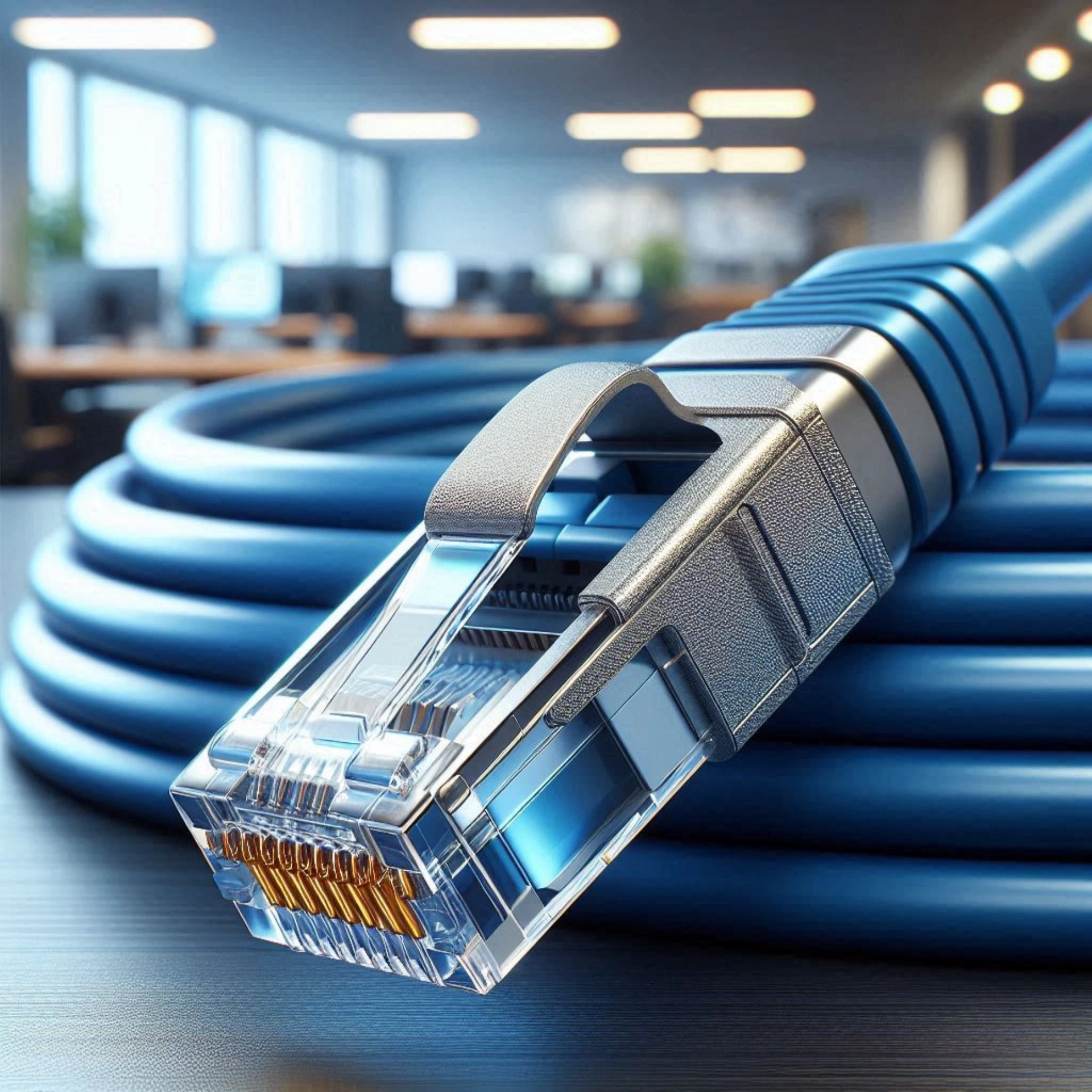 CAT7 Patch Kablo - 20 metre, Mavi