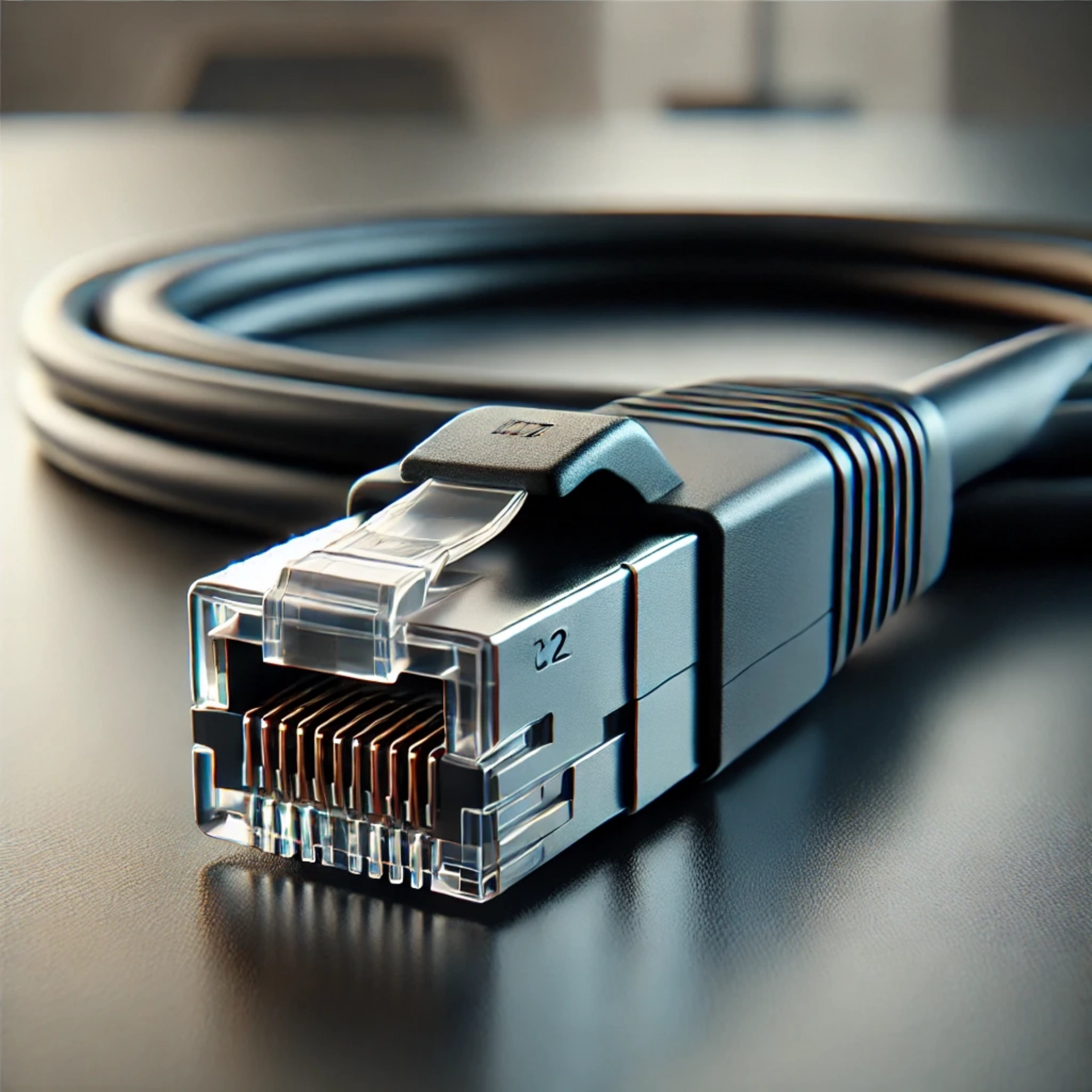 CAT7 Patch Kablo - 20 metre, Siyah