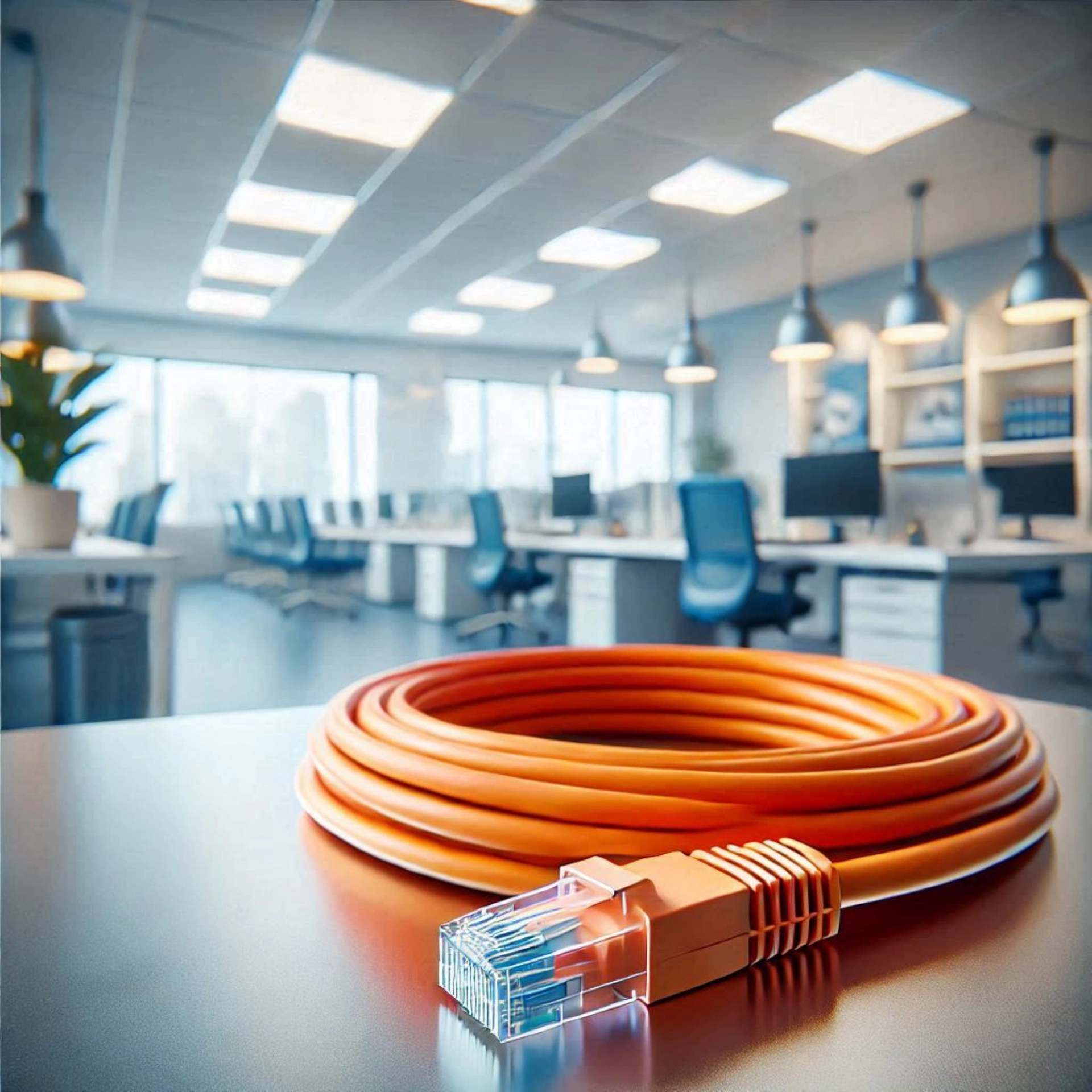 CAT6A F/UTP Patch Kablo - 20 metre, Turuncu