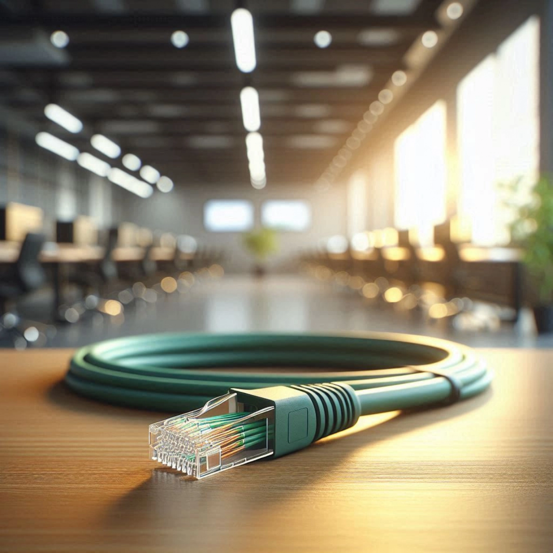 CAT7 Patch Kablo - 20 metre, Yeşil