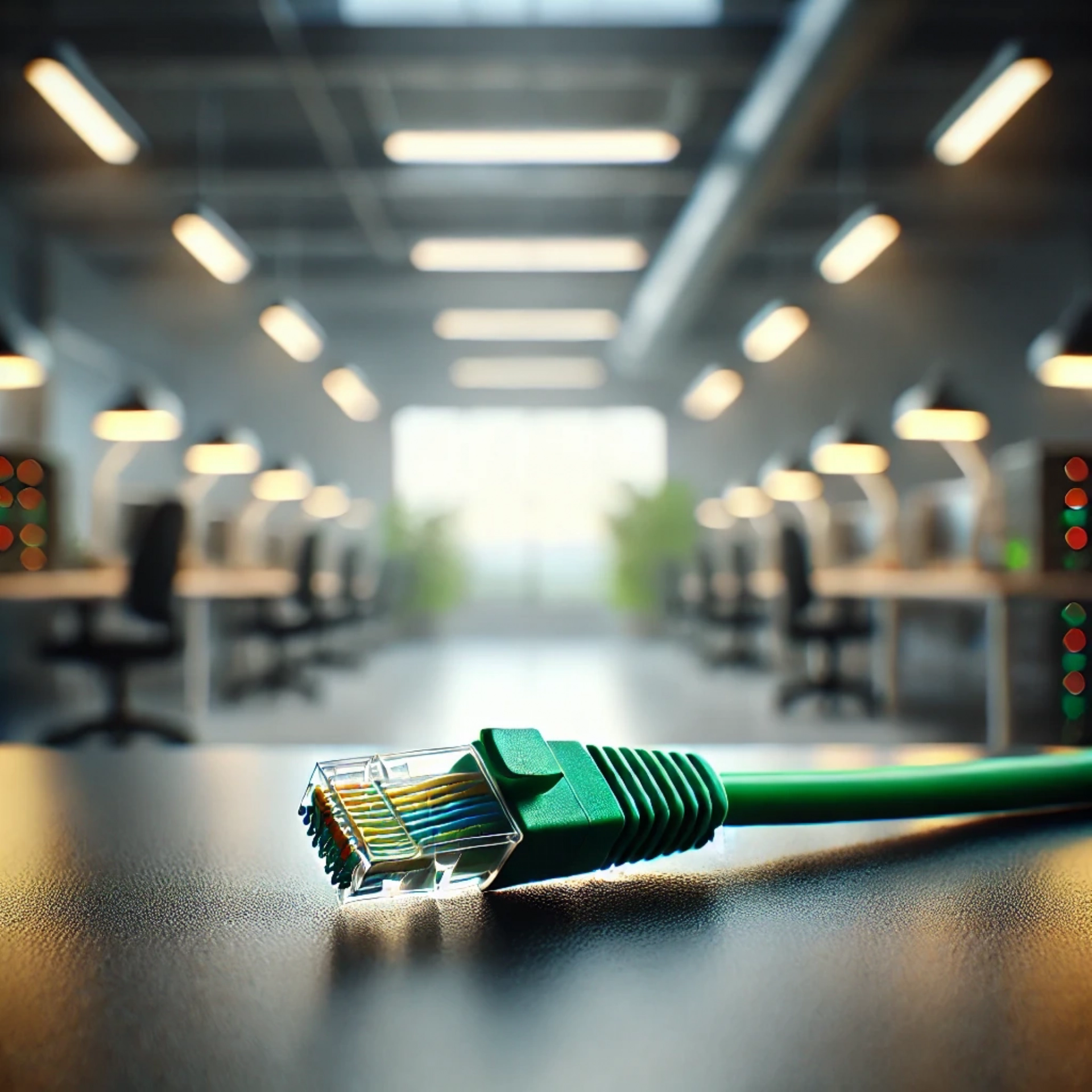 CAT6A S/UTP Patch Kablo - 20 metre, Yeşil