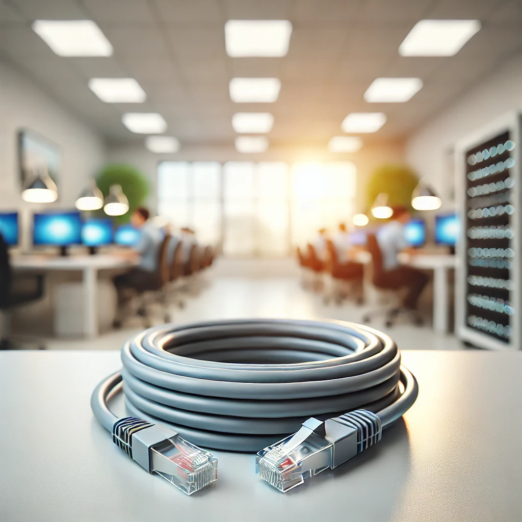 CAT6A S/FTP Patch Kablo - 25cm, Gri