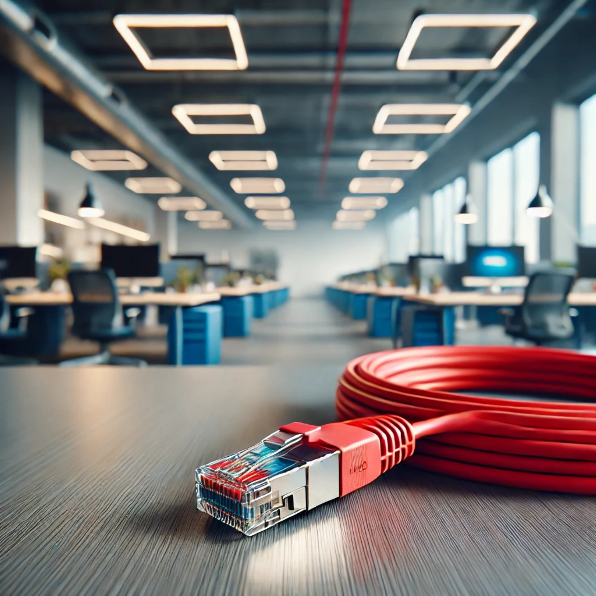 CAT6A F/FTP Patch Kablo - 25cm, Kırmızı