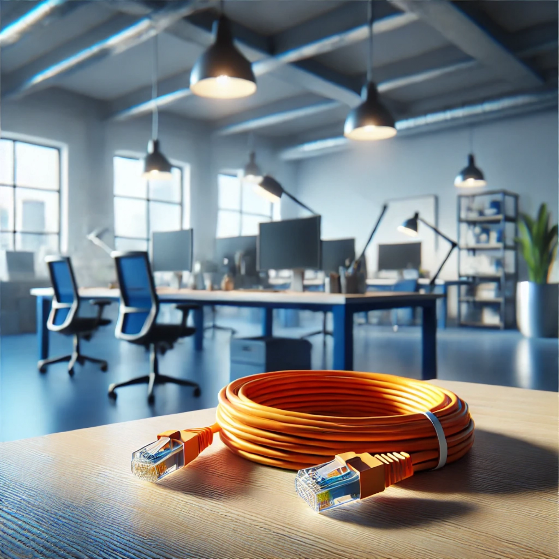 CAT6A F/FTP Patch Kablo - 25cm, Turuncu