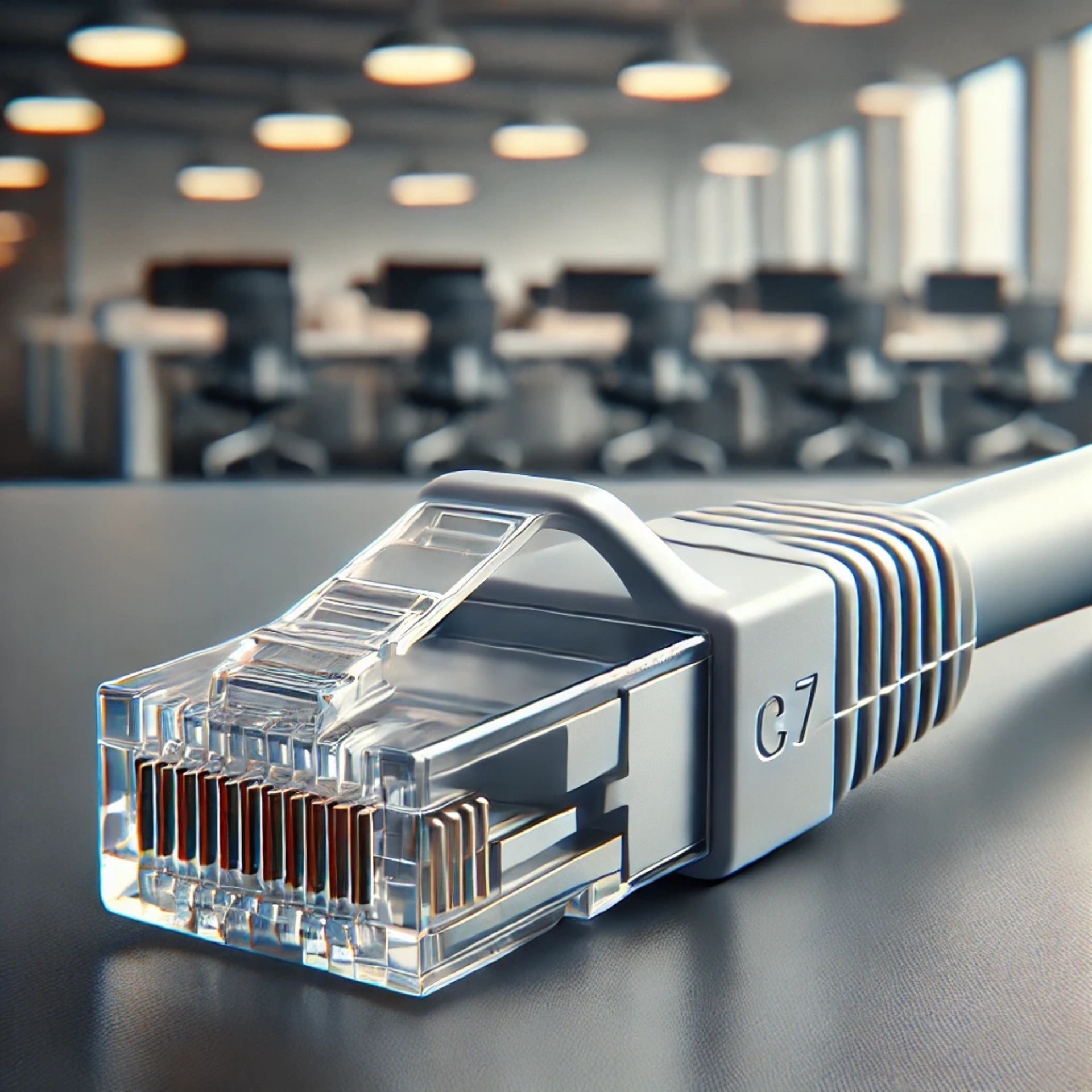 CAT7 Patch Kablo - 25 metre, Beyaz