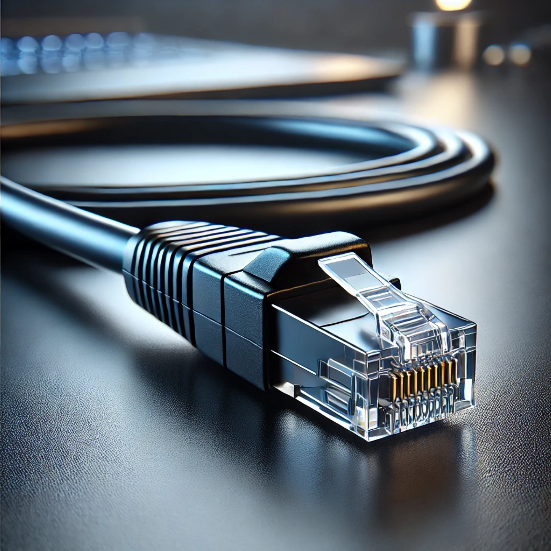 CAT7 Patch Kablo - 25 metre, Siyah