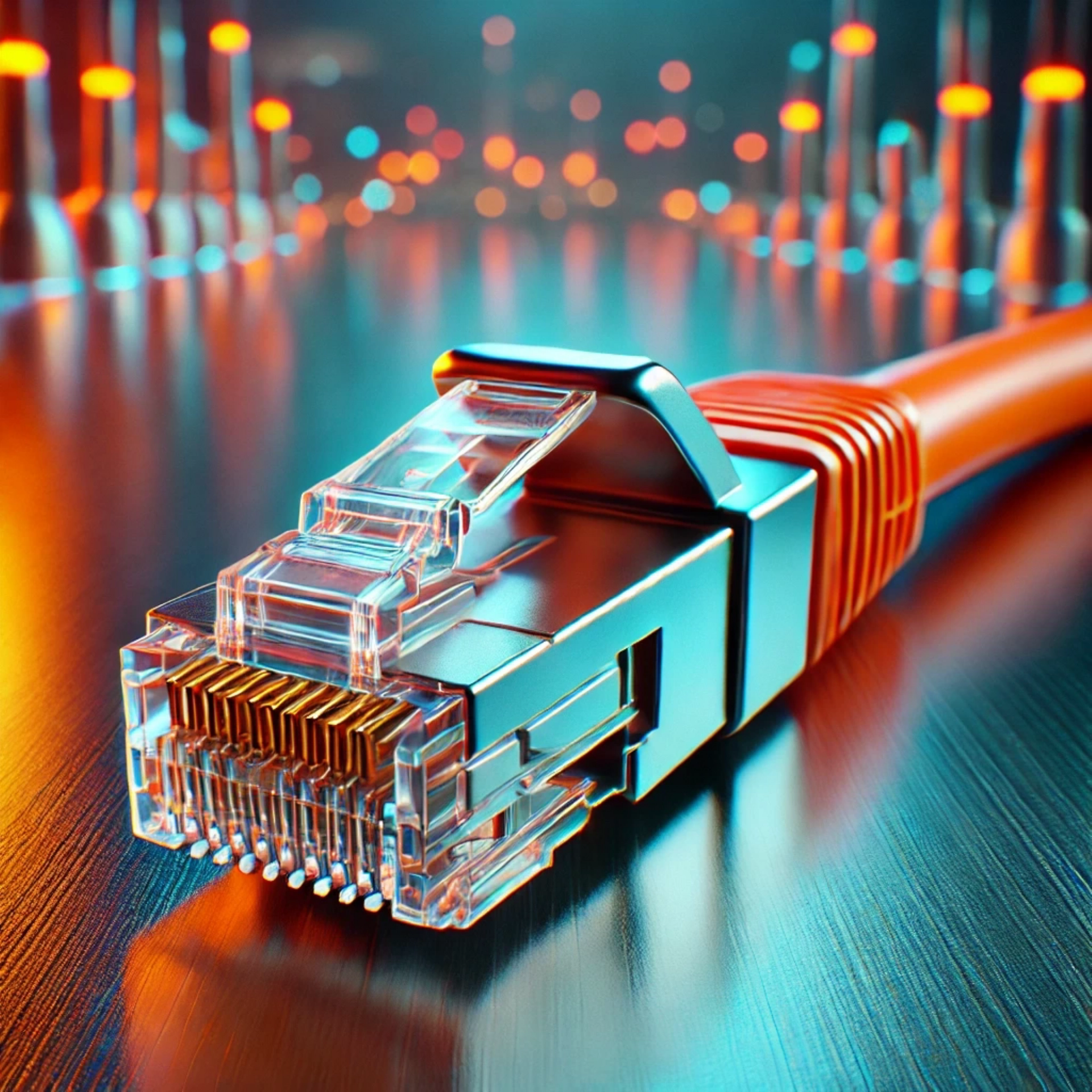 CAT7 Patch Kablo - 25 metre, Turuncu