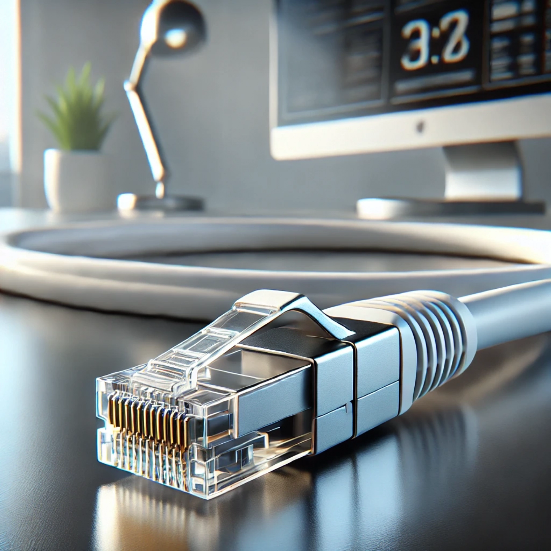 CAT7 Patch Kablo - 2 metre, Beyaz