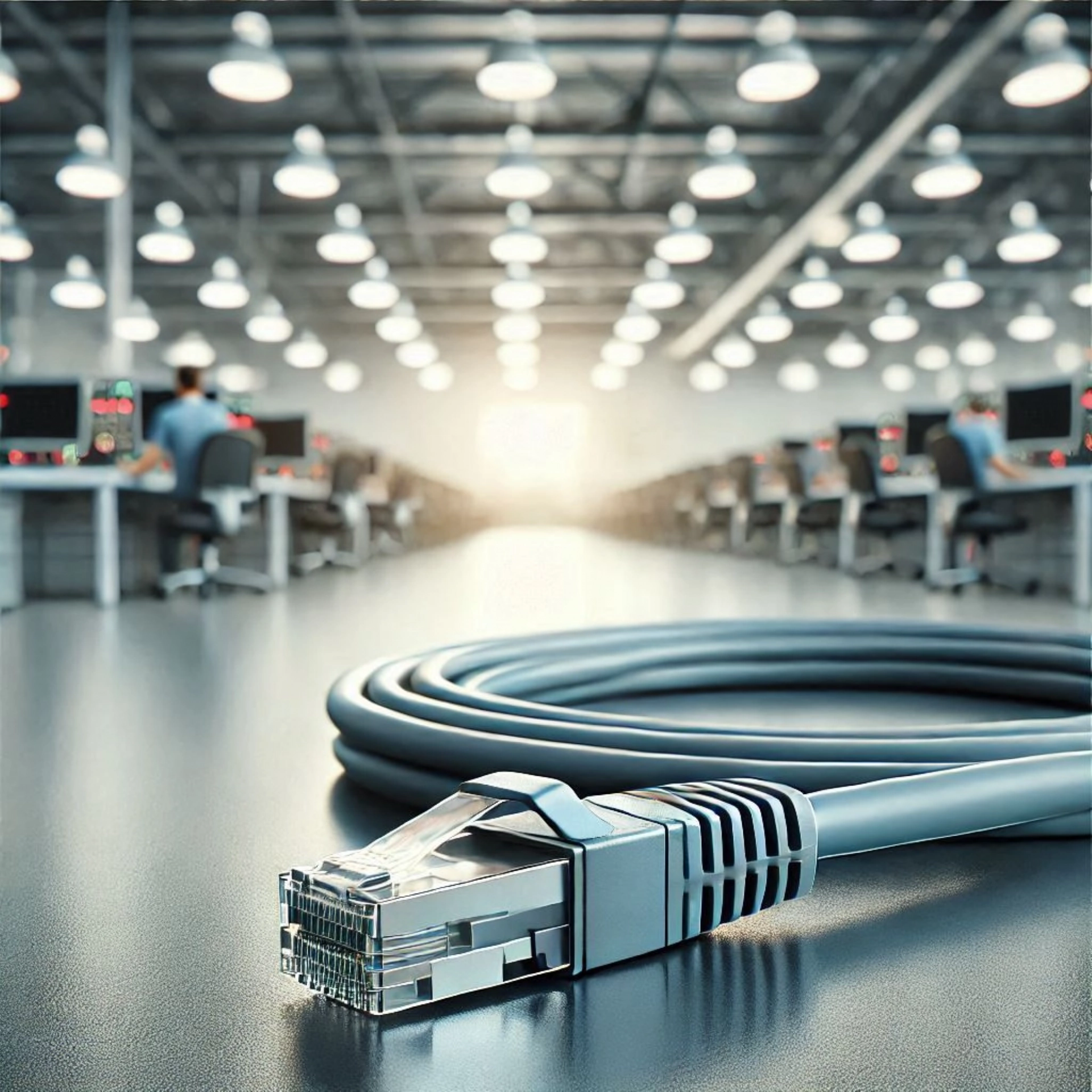 CAT6A F/FTP Patch Kablo - 2 metre, Gri