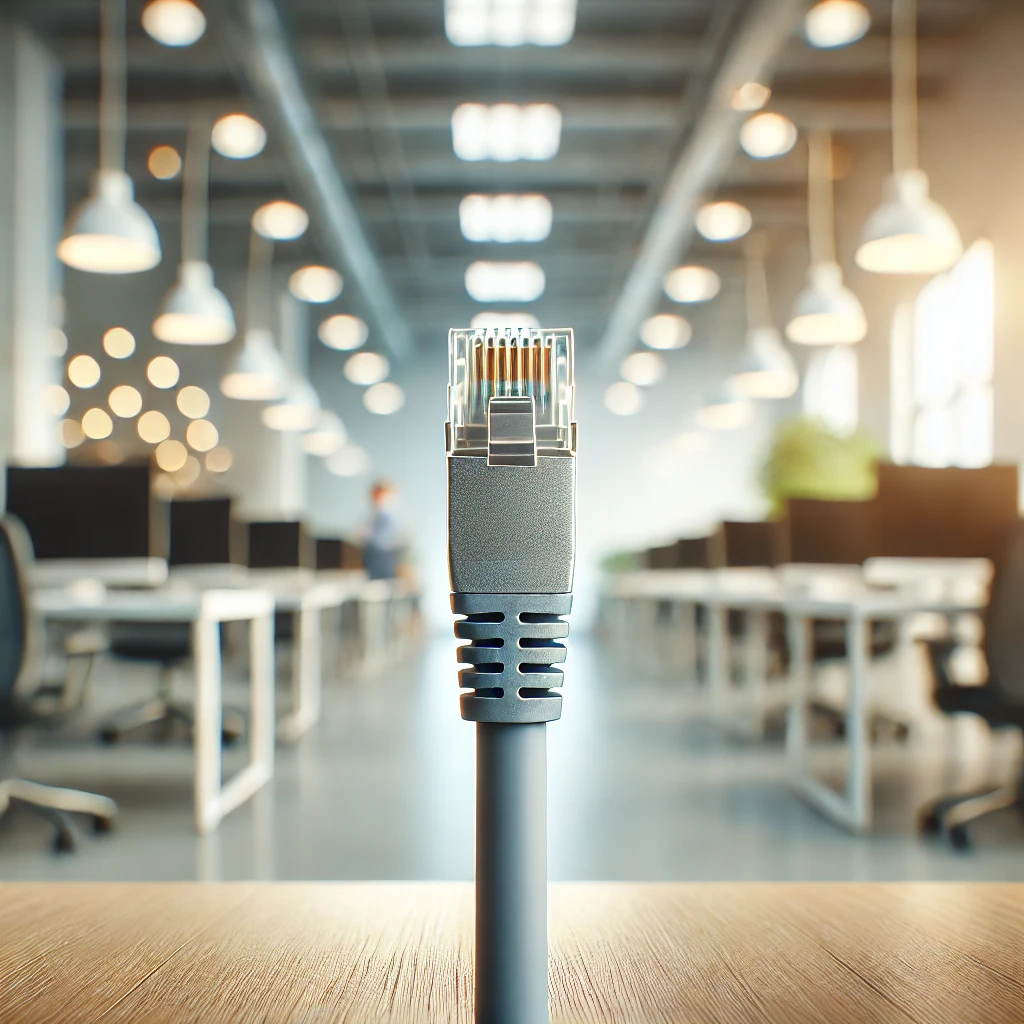 CAT6A SF/UTP Patch Kablo - 2 metre, Gri