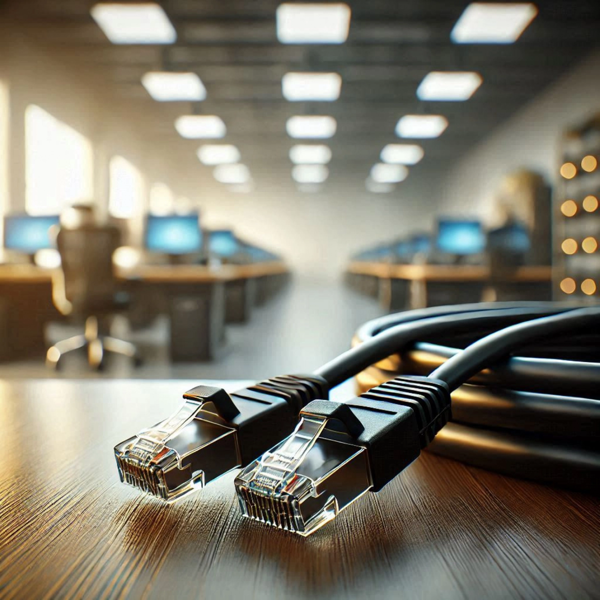 CAT6A U/UTP Patch Kablo - 2 metre, Siyah