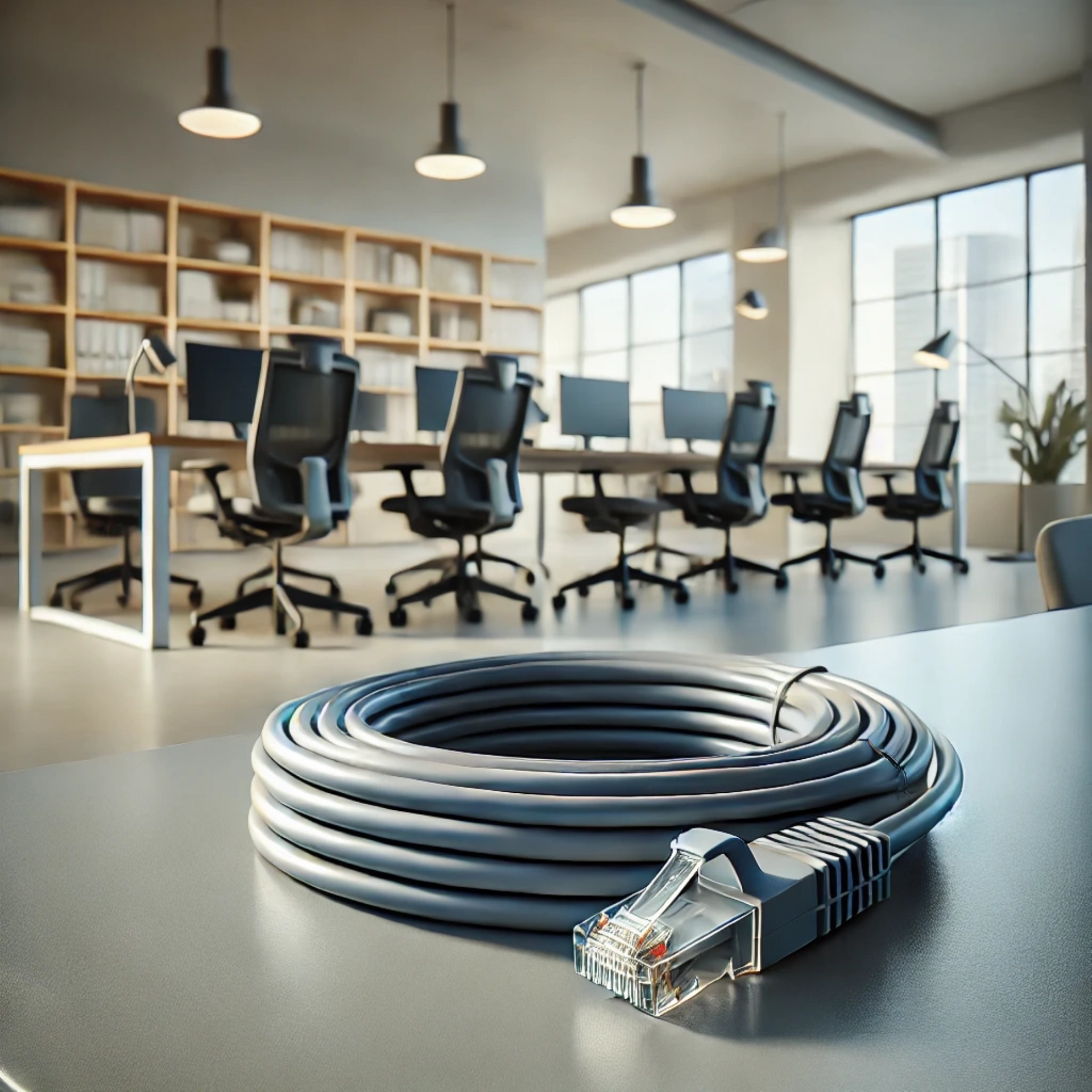 CAT6A F/UTP Patch Kablo - 30 metre, Gri