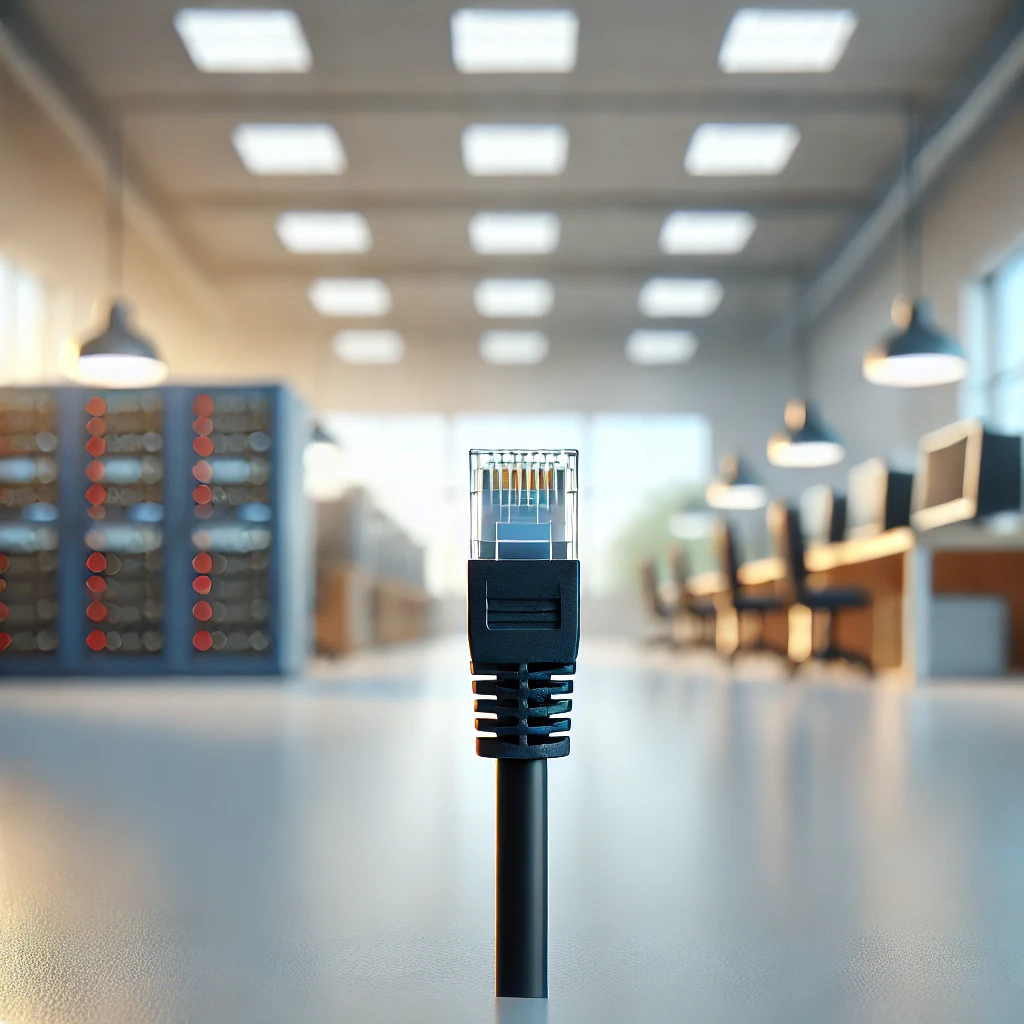 CAT6 Patch Kablo, 30 metre, Siyah