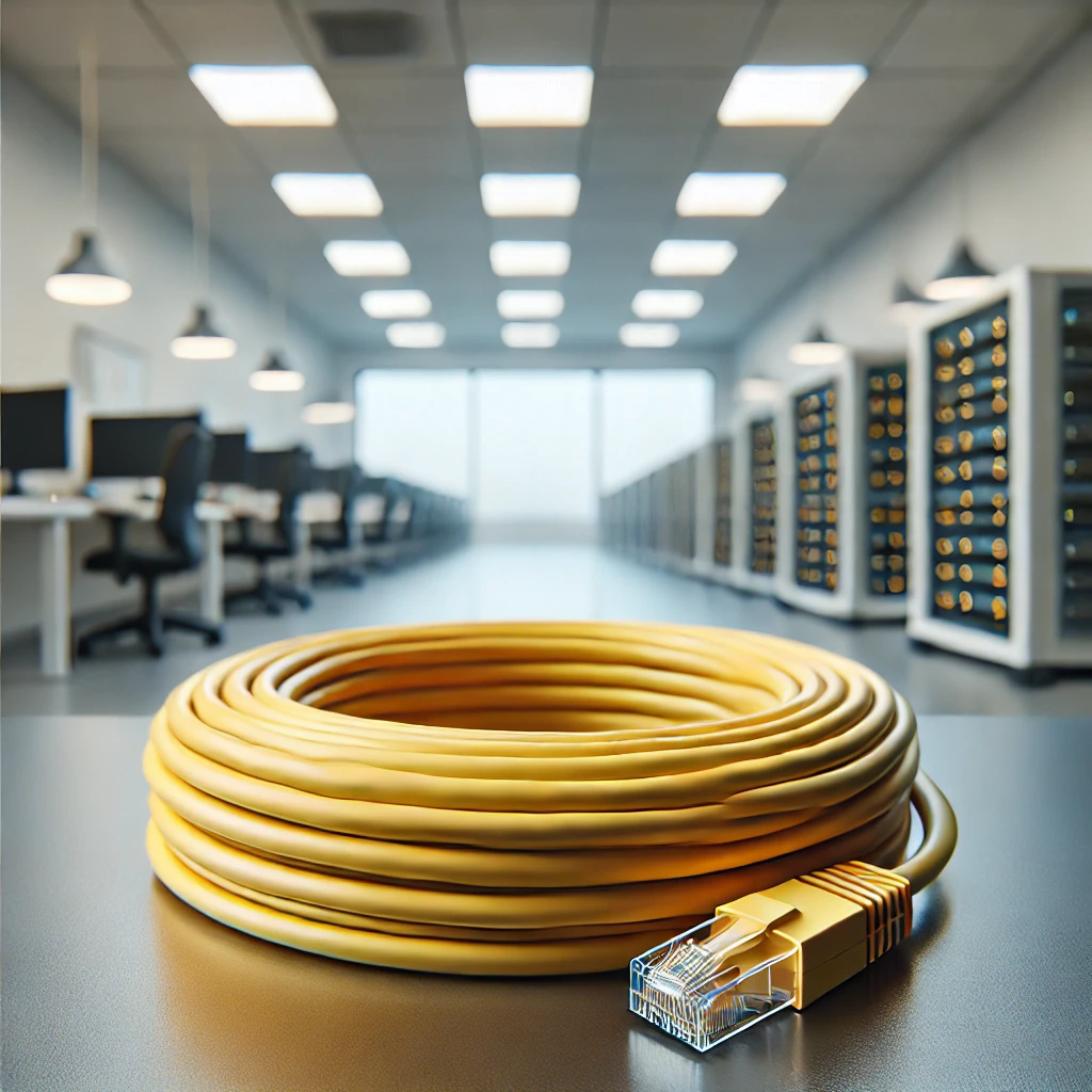 CAT6 Patch Kablo, 3 metre, Sarı