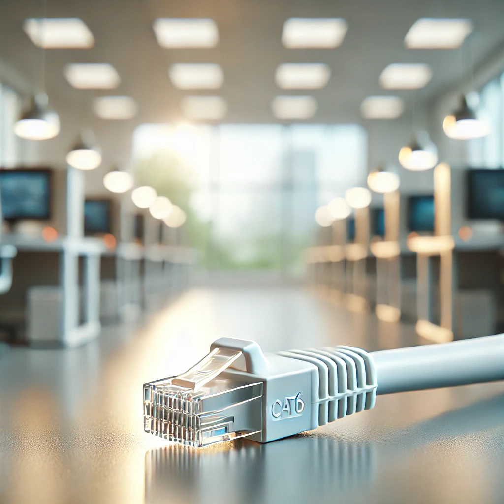 CAT6 Patch Kablo, 30cm, Beyaz