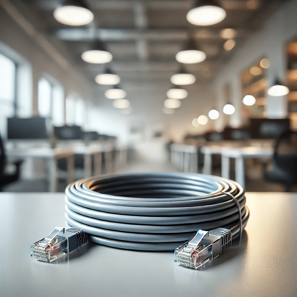 CAT6A S/FTP Patch Kablo - 30cm, Gri