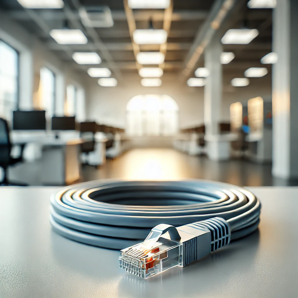 CAT6A SF/UTP Patch Kablo - 30cm, Gri