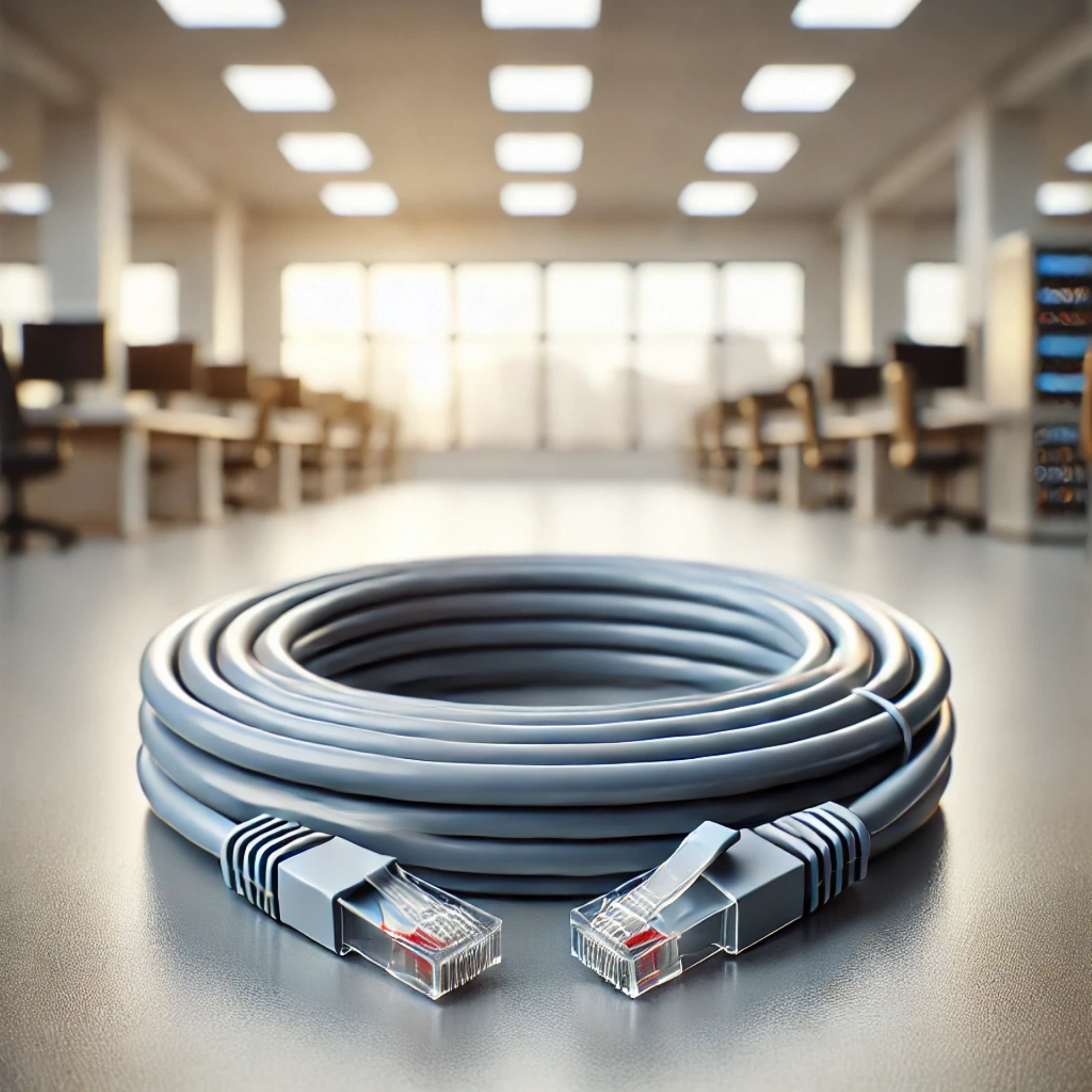 CAT6A SF/UTP Patch Kablo - 30 metre, Gri