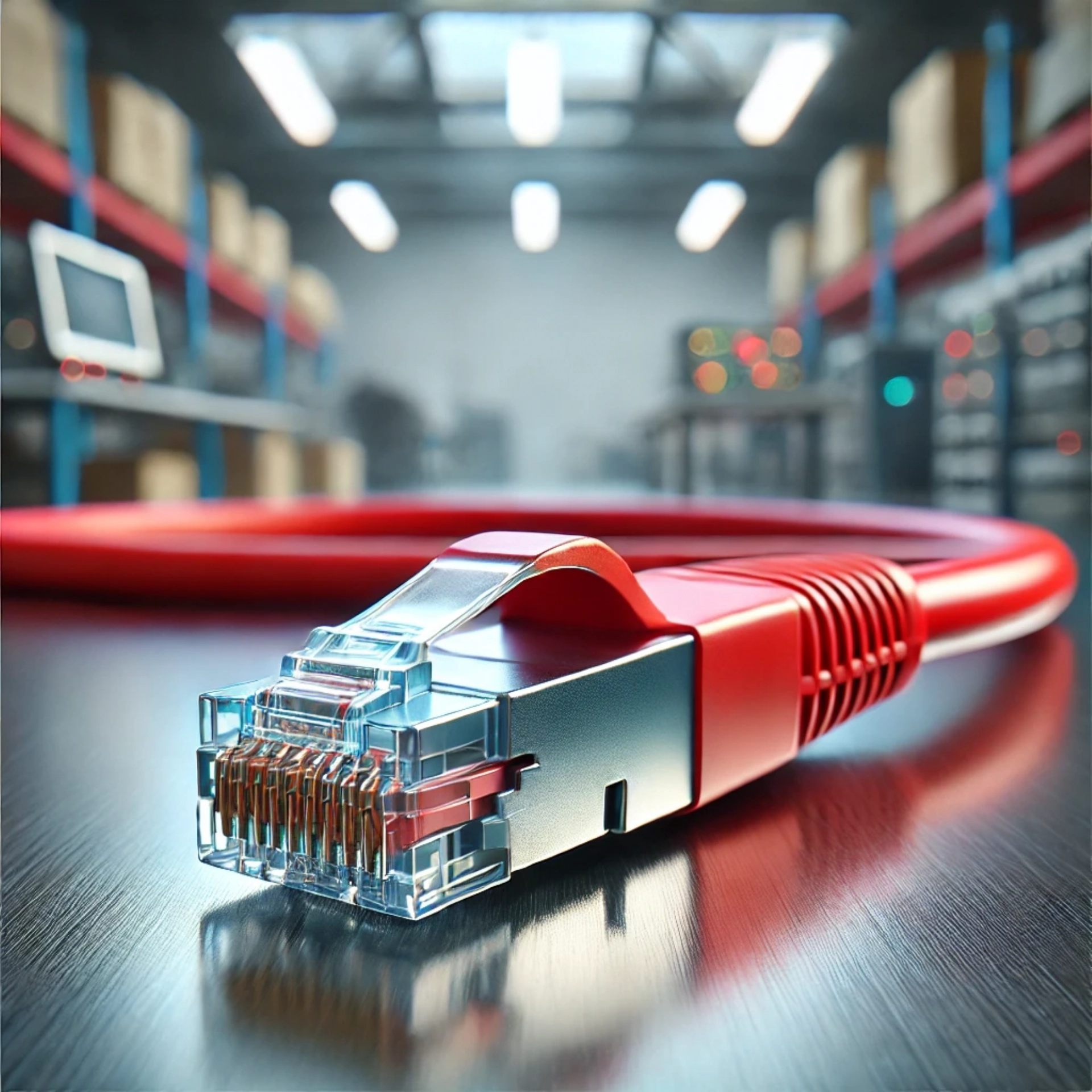 CAT7 Patch Kablo - 30 metre, Kırmızı