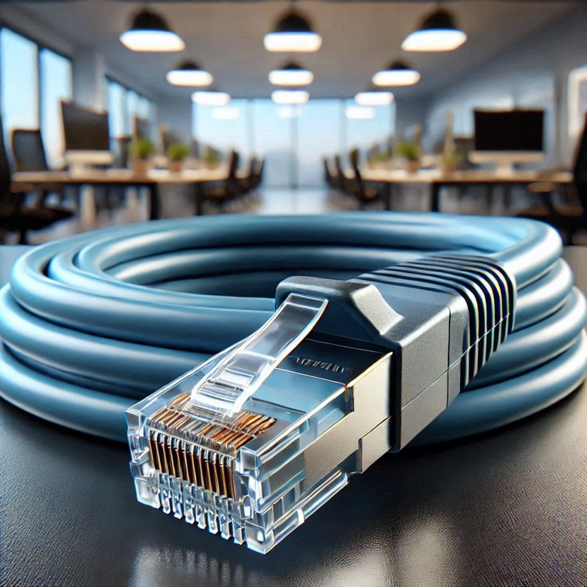 CAT7 Patch Kablo - 30 metre, Mavi