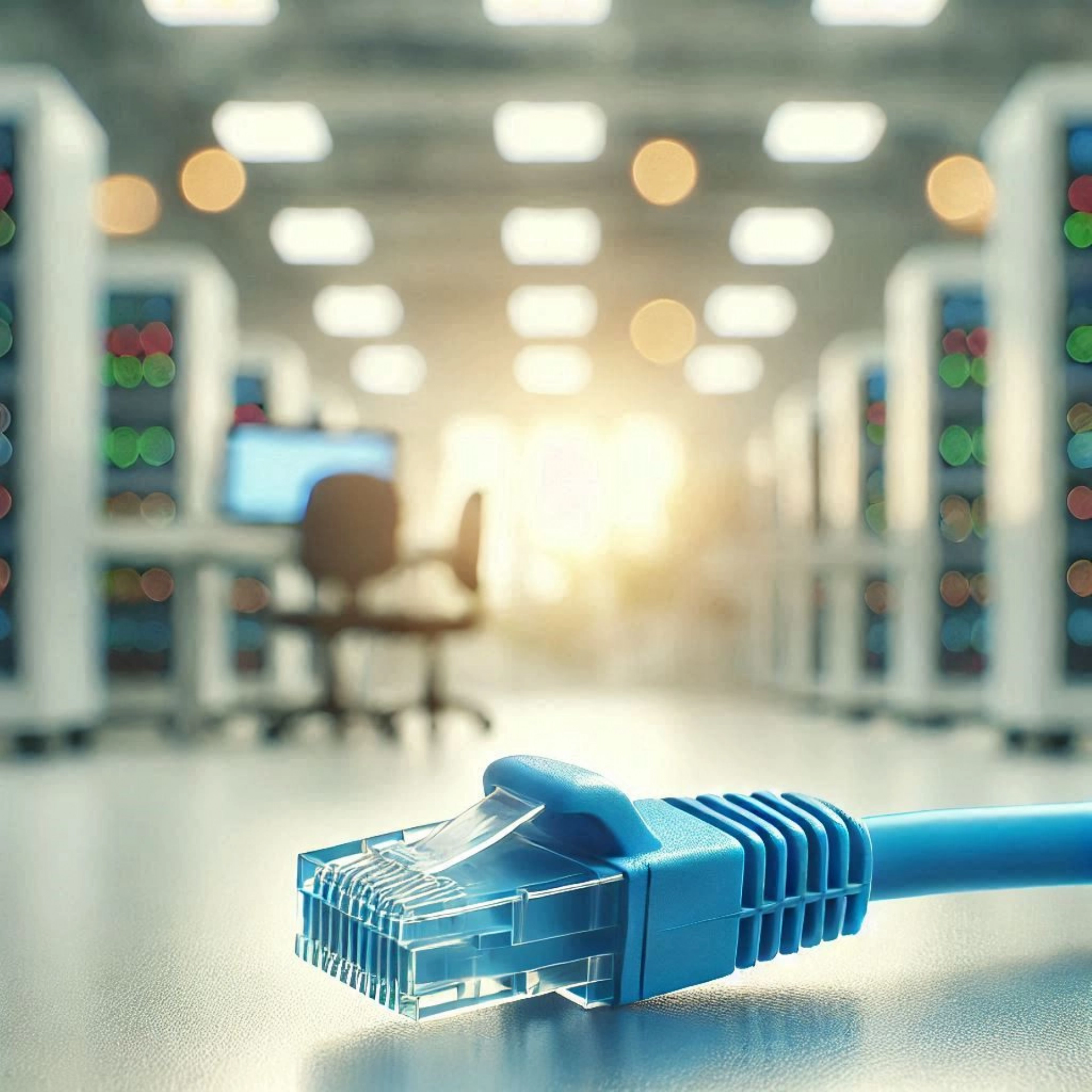 CAT6A SF/UTP Patch Kablo - 30 metre, Mavi