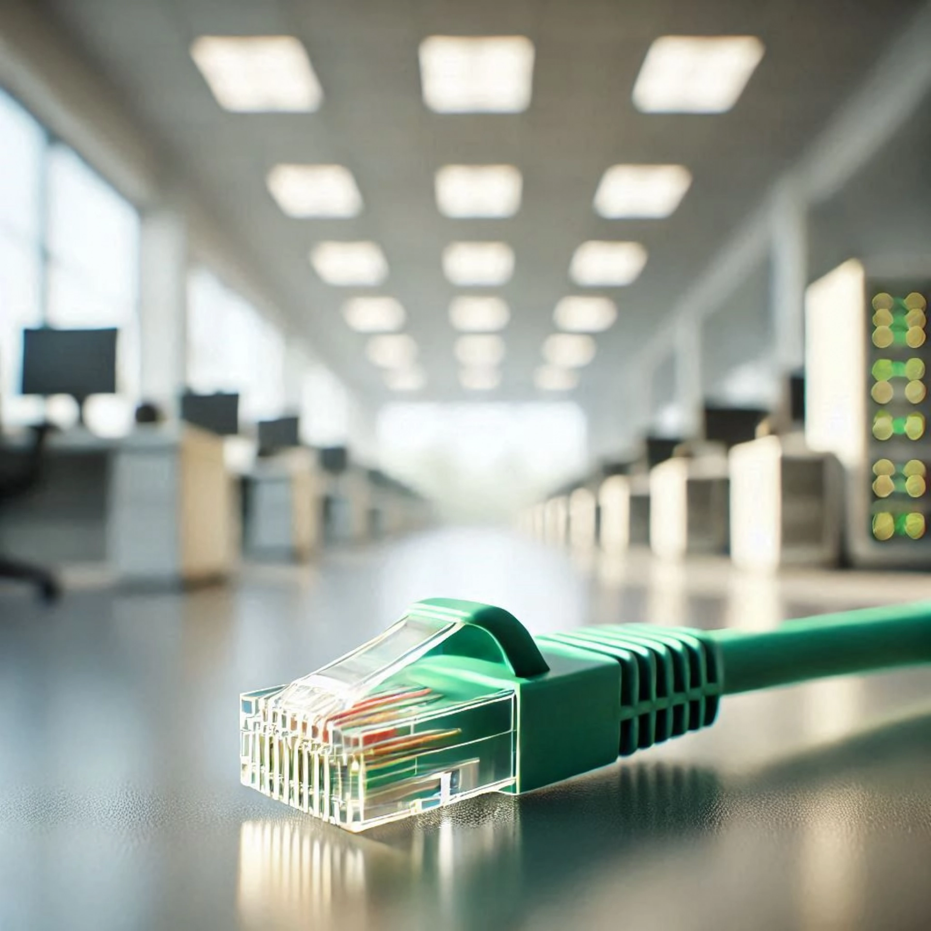 CAT6A S/FTP Patch Kablo - 30 metre, Yeşil