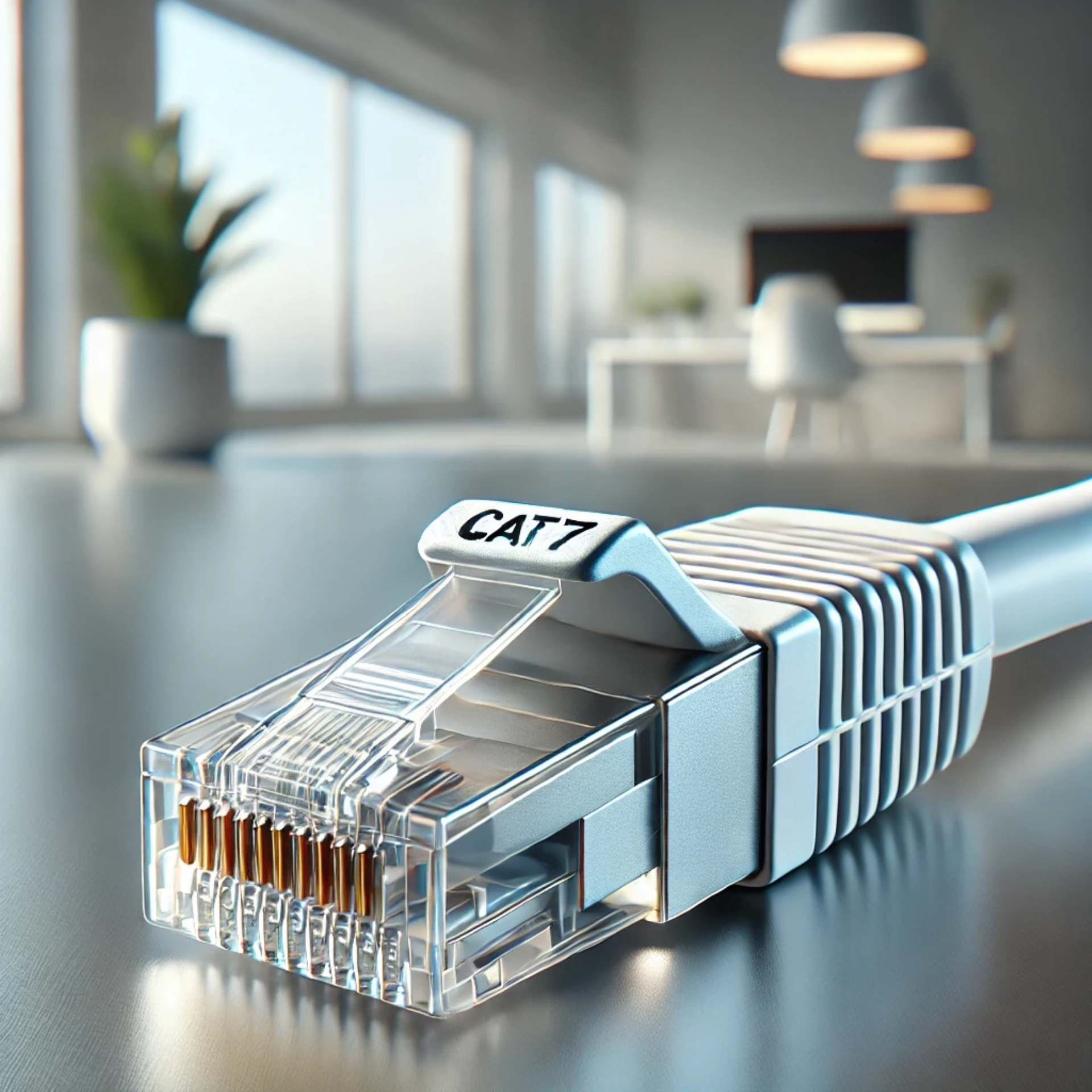 CAT7 Patch Kablo - 3 metre, Beyaz