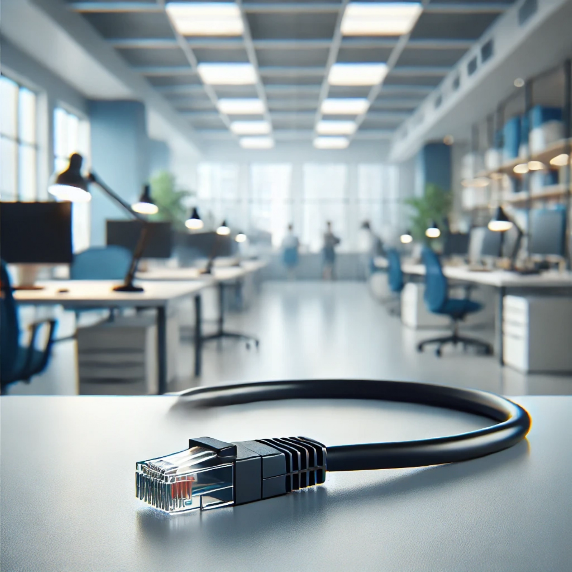 CAT6A U/UTP Patch Kablo - 3 metre, Siyah